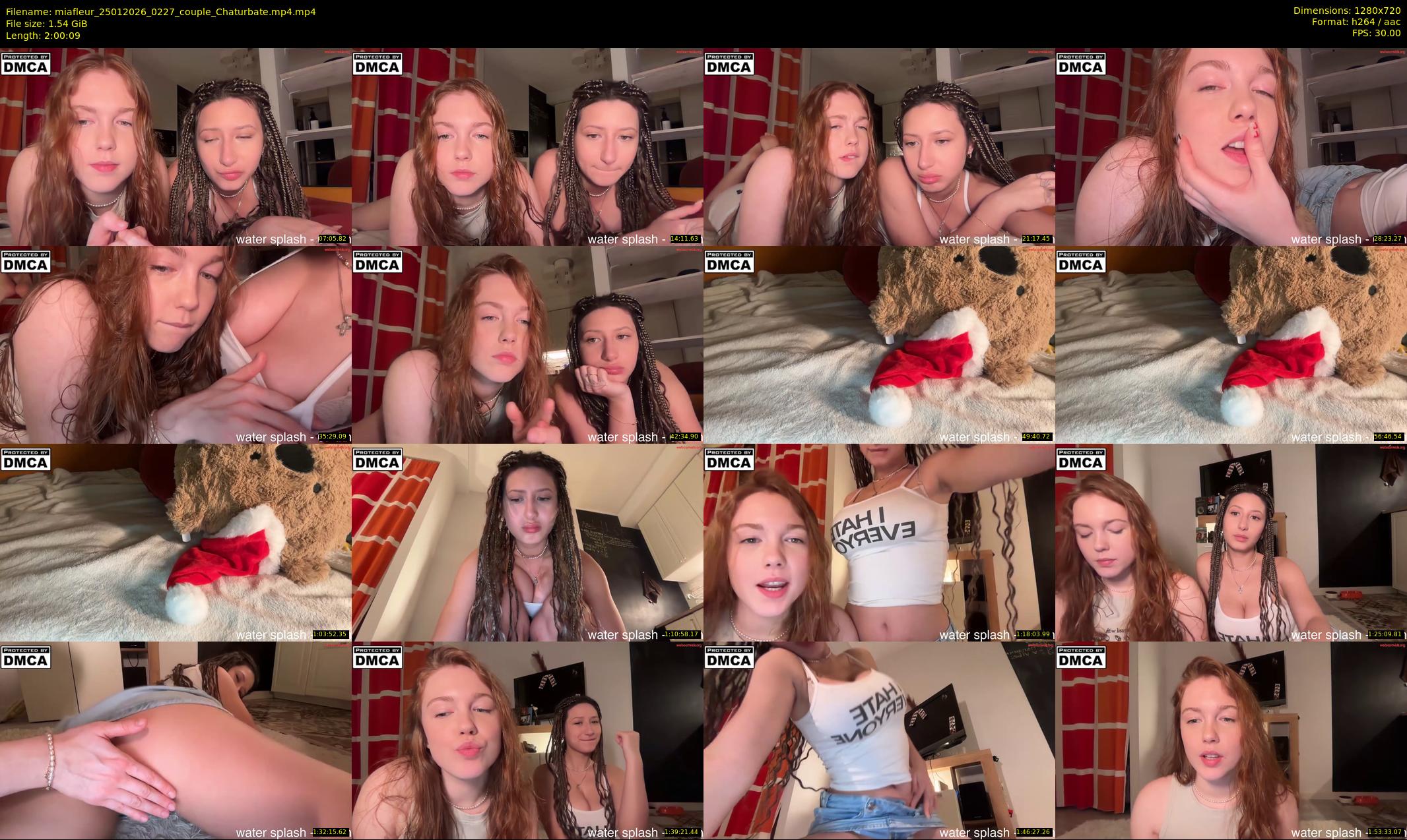 miafleur — 121 minute Chaturbate female cam show recording, 720p, Jan 25, 2026