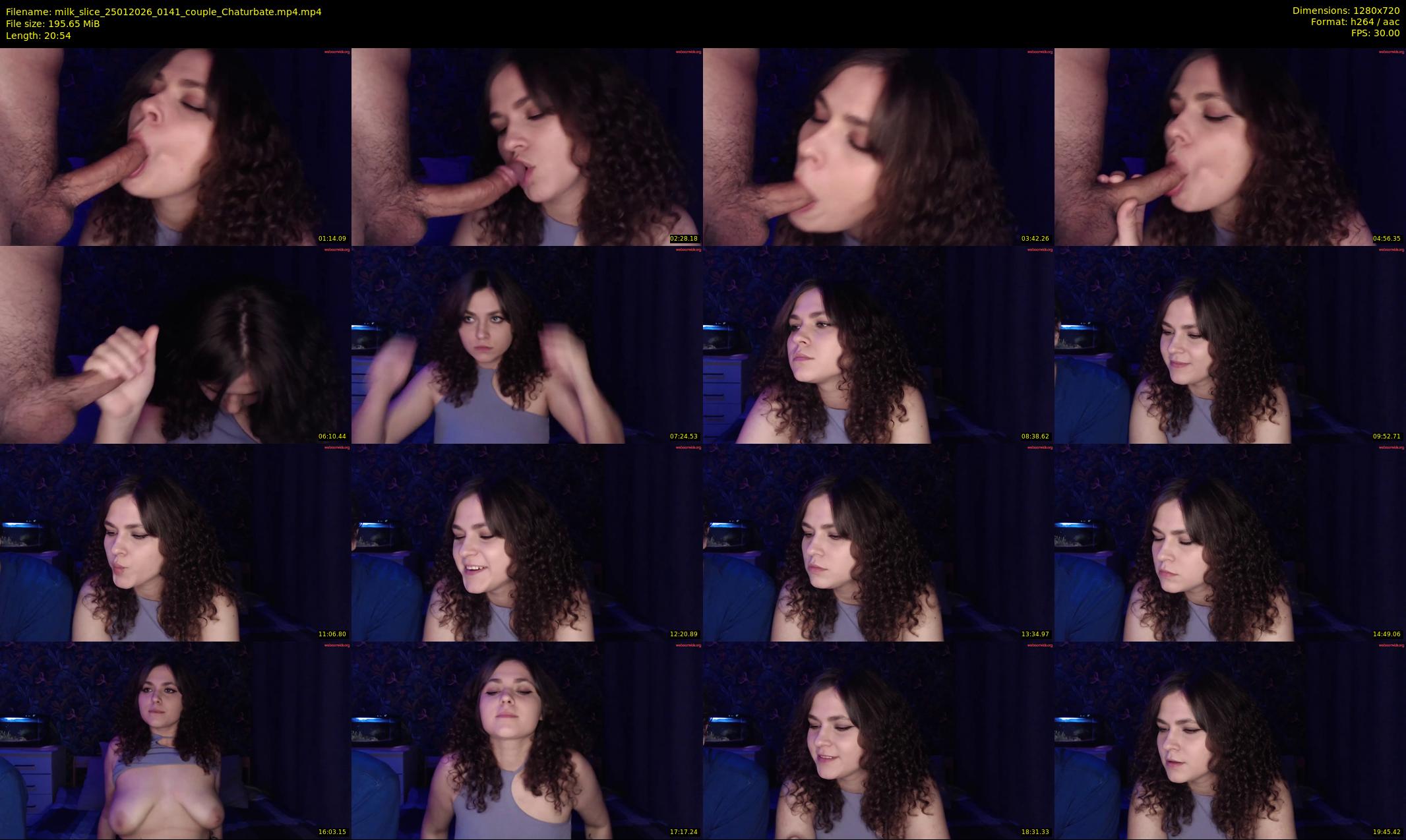 milk_slice — 21 minute Chaturbate couple cam show recording, 720p, Jan 25, 2026