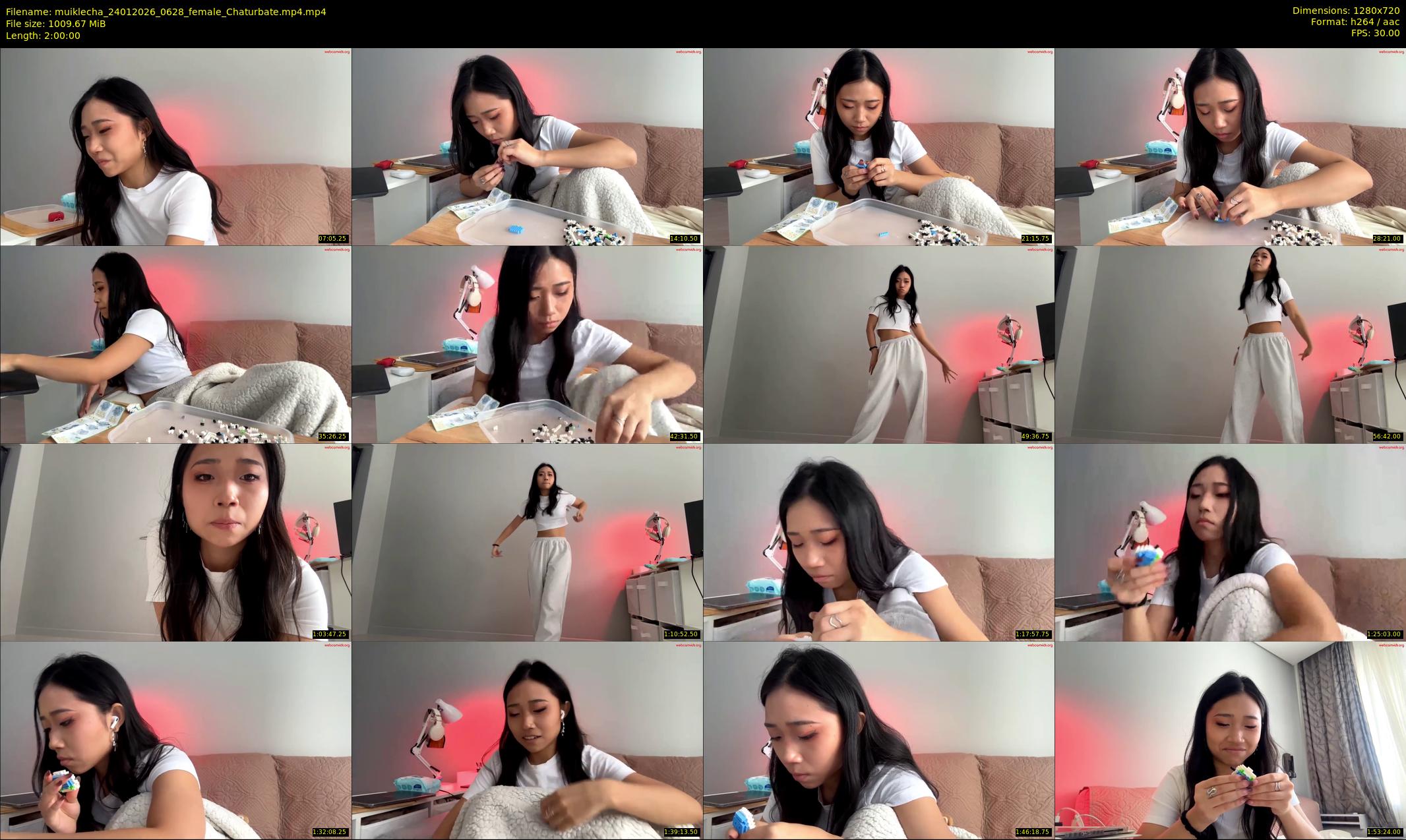 muiklecha — 120 minute Chaturbate female cam show recording, 720p, Jan 24, 2026