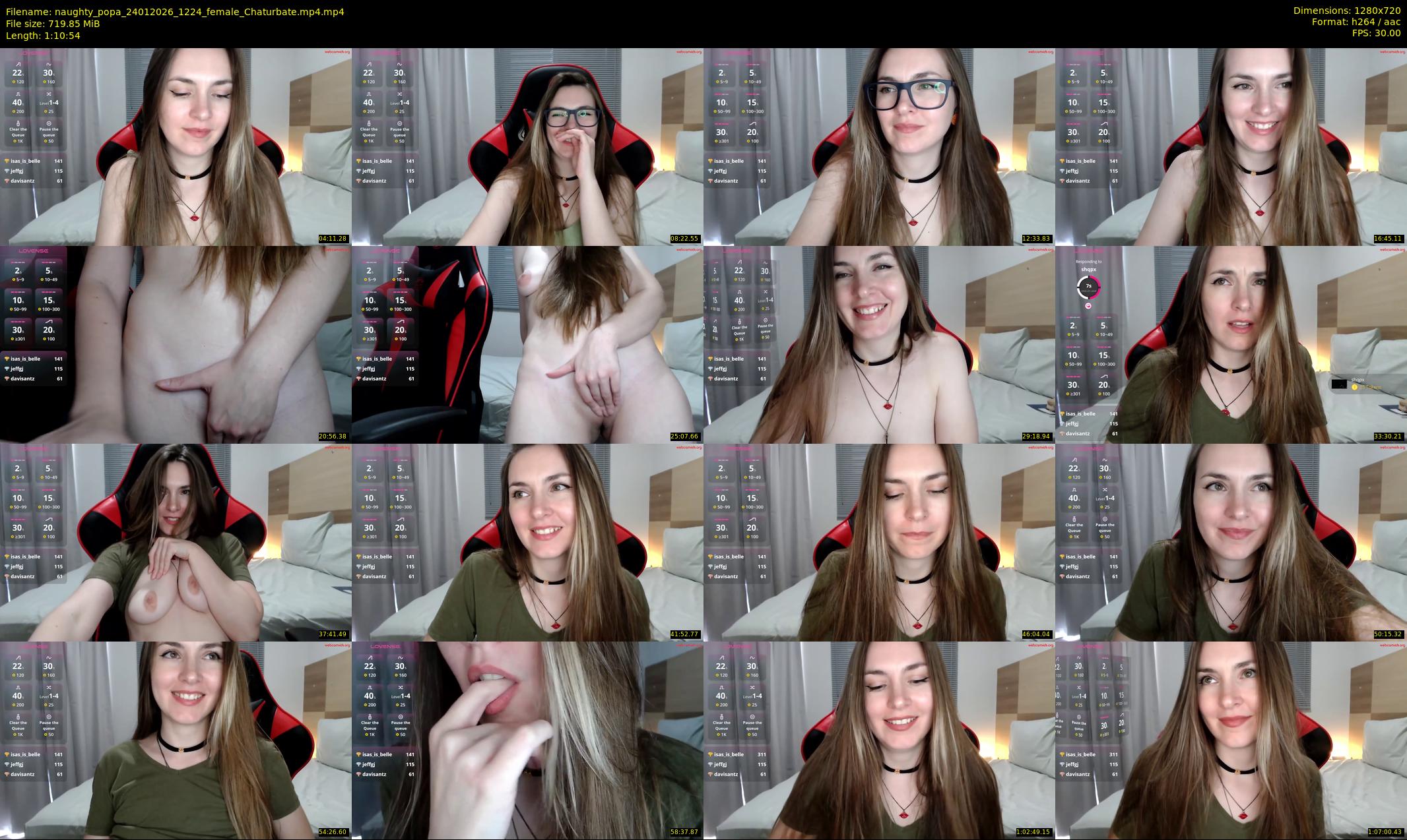 naughty_popa — 71 minute Chaturbate female cam show recording, 720p, Jan 24, 2026