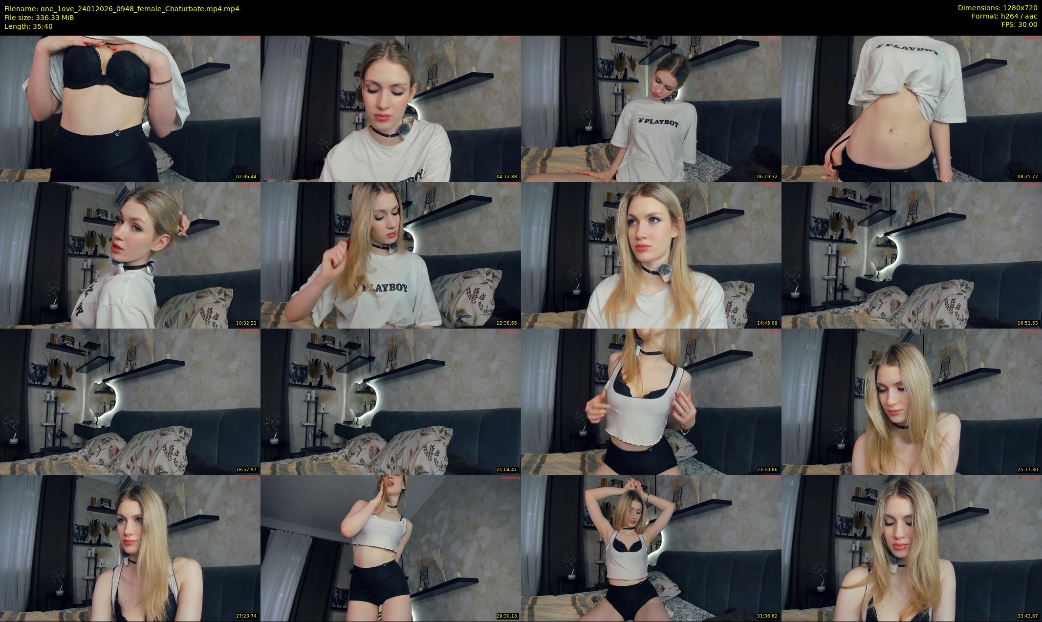 one_1ove — 36 minute Chaturbate female cam show recording, 720p, Jan 24, 2026