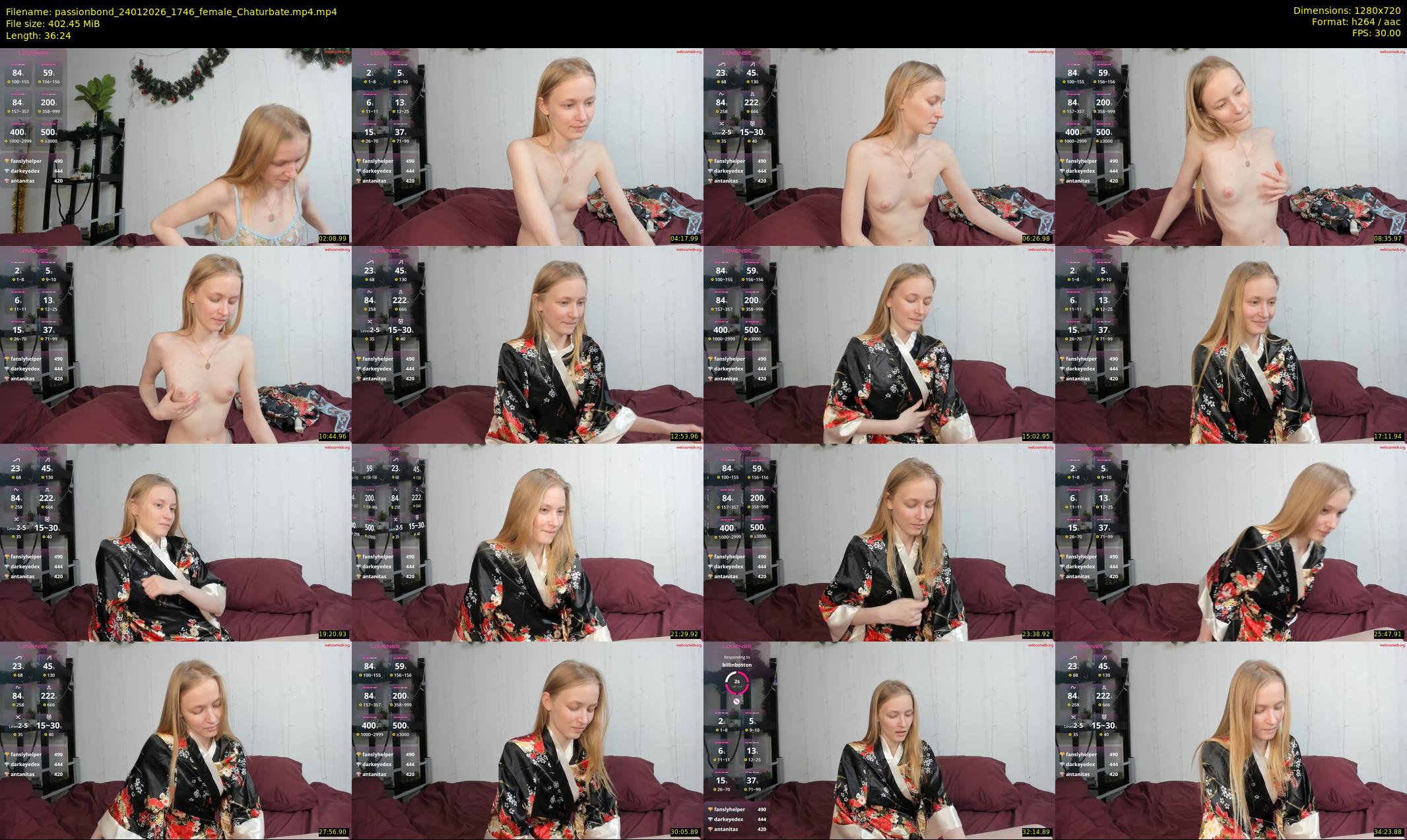 passionbond — 37 minute Chaturbate couple cam show recording, 720p, Jan 24, 2026