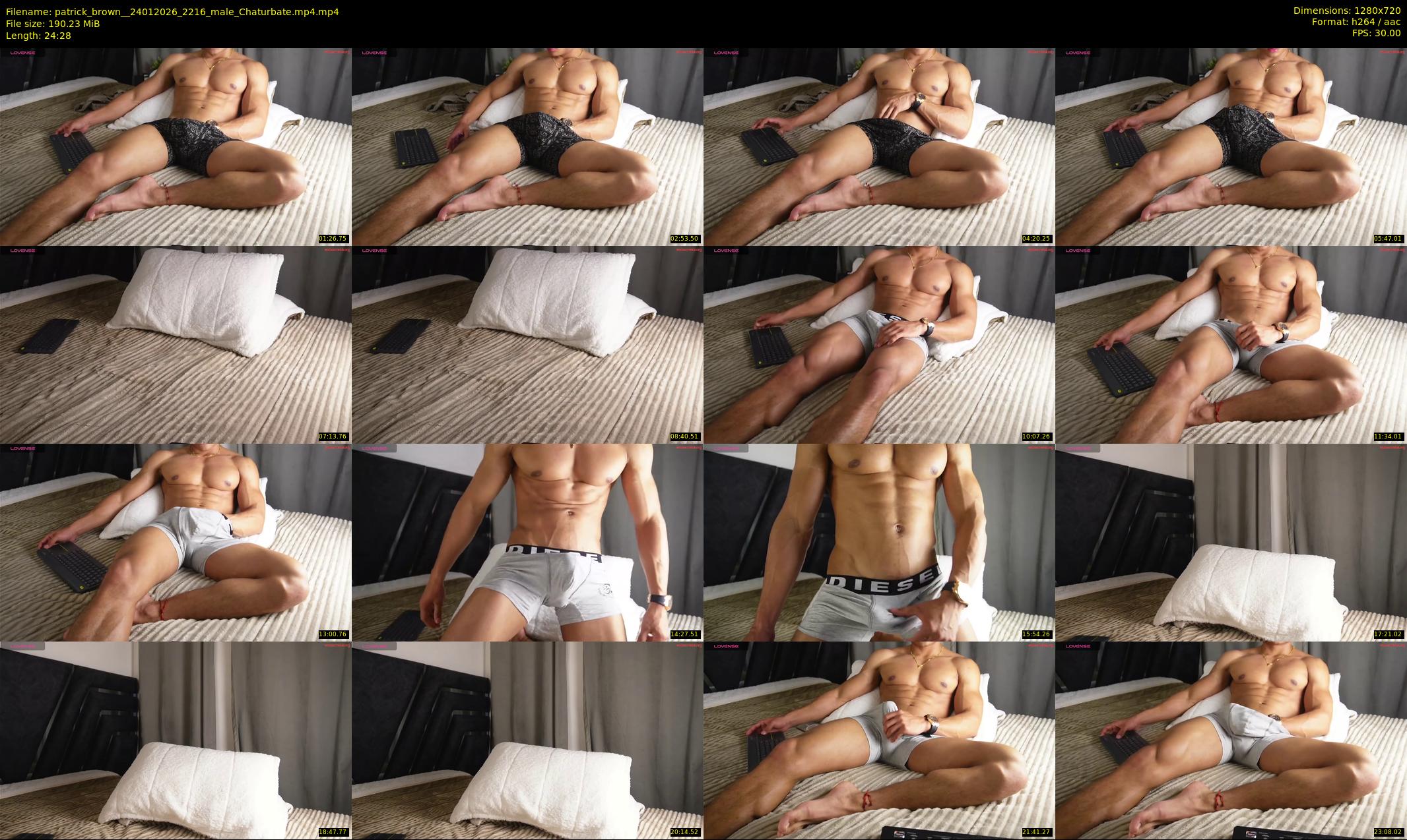 patrick_brown_ — 25 minute Chaturbate male cam show recording, 720p, Jan 24, 2026