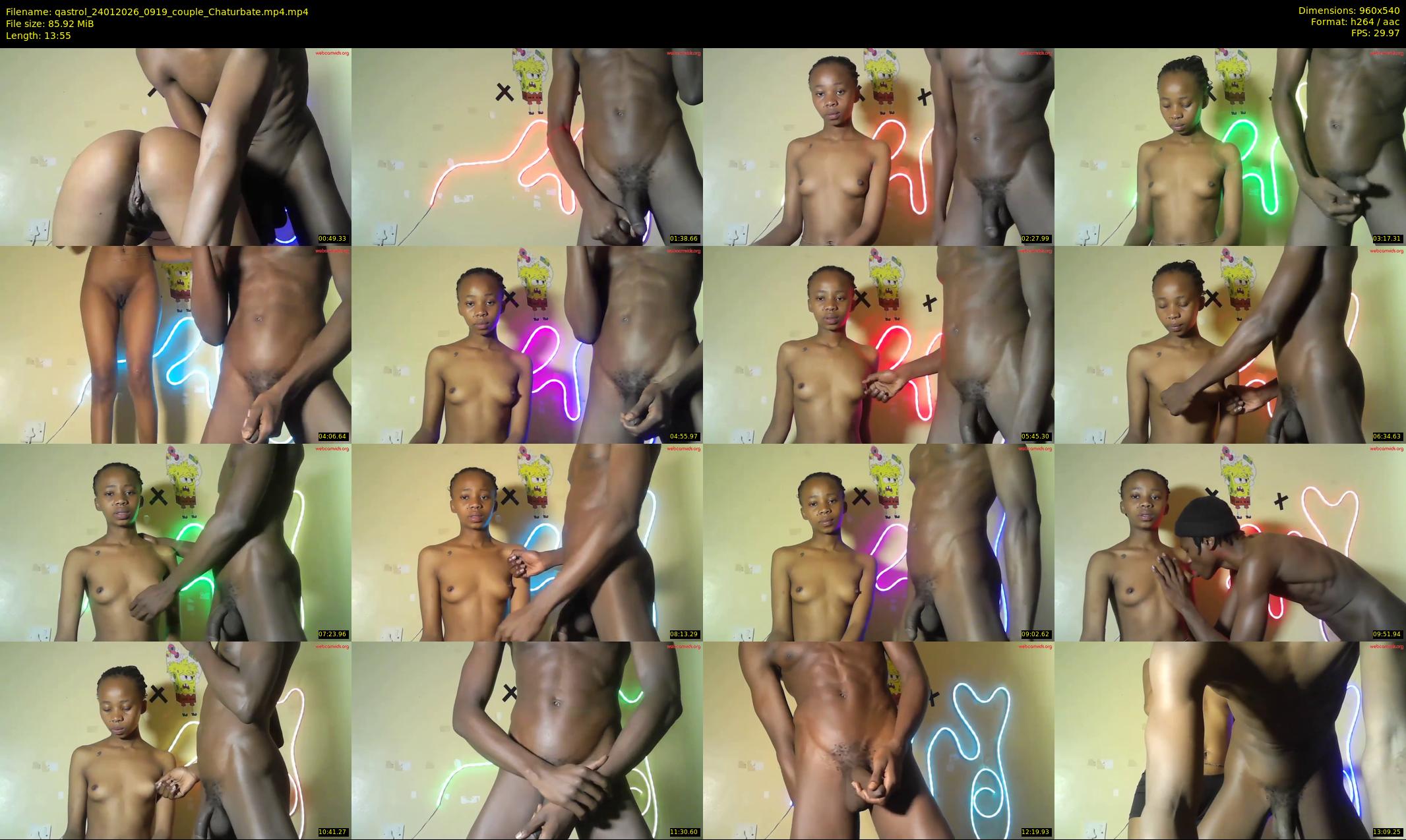 qastrol — 14 minute Chaturbate couple cam show recording, 480p, Jan 24, 2026