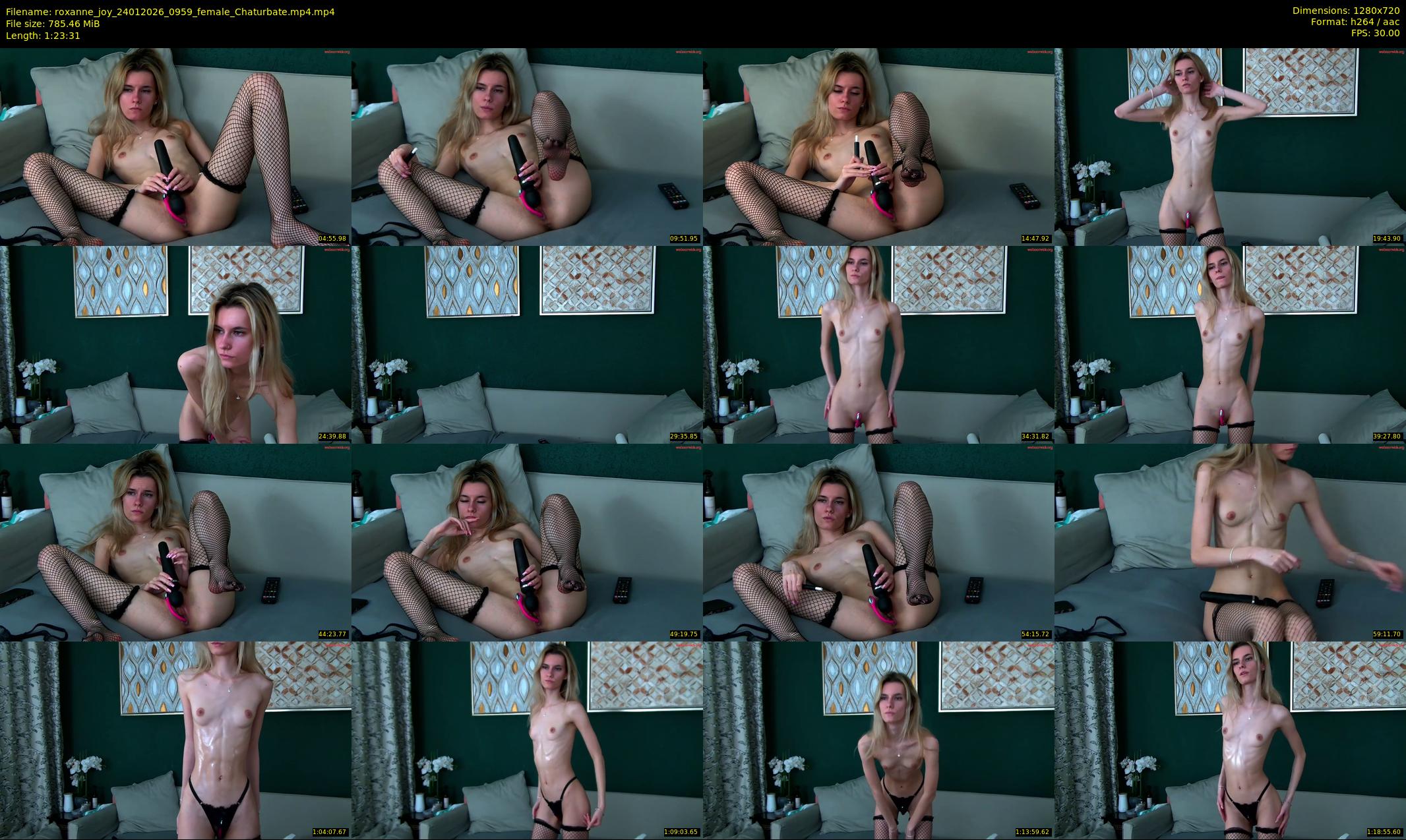roxanne_joy — 84 minute Chaturbate female cam show recording, 720p, Jan 24, 2026