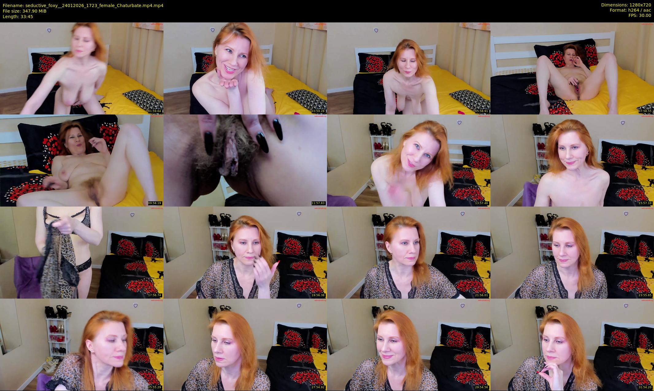 seductive_foxy_ — 34 minute Chaturbate female cam show recording, 720p, Jan 24, 2026