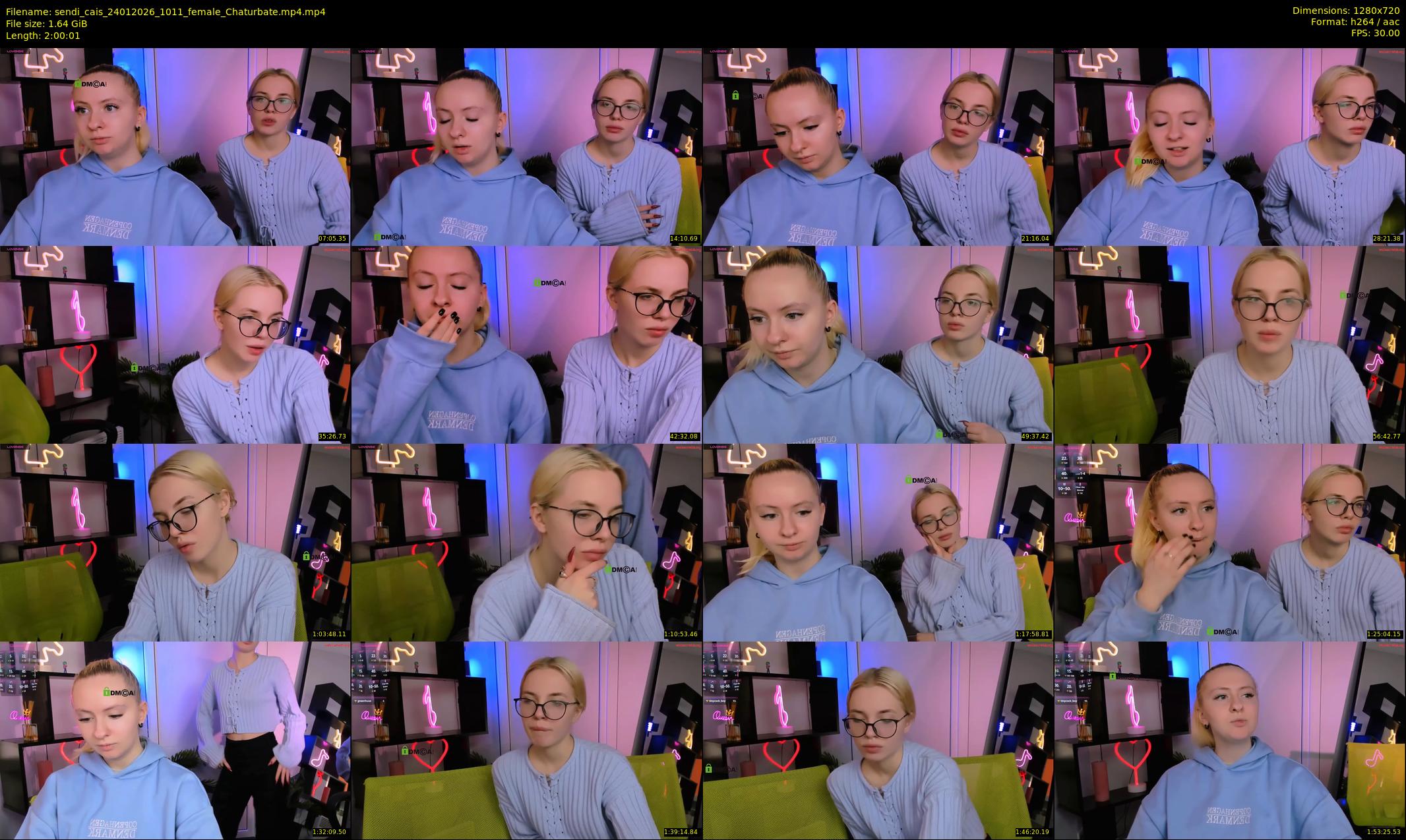 sendi_cais — 121 minute Chaturbate female cam show recording, 720p, Jan 24, 2026