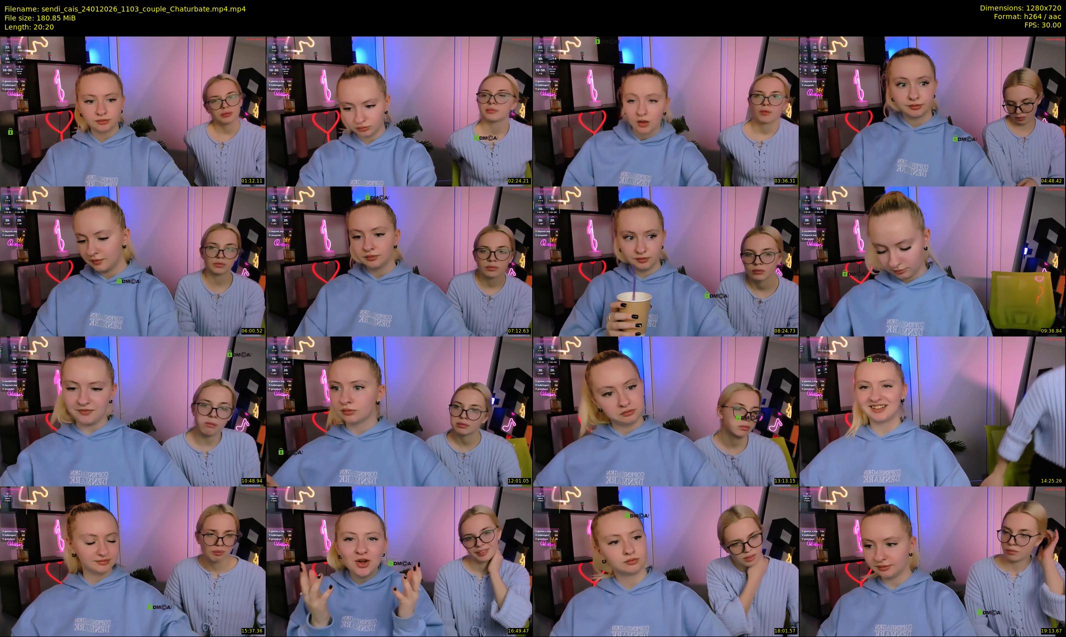 sendi_cais — 21 minute Chaturbate female cam show recording, 720p, Jan 24, 2026