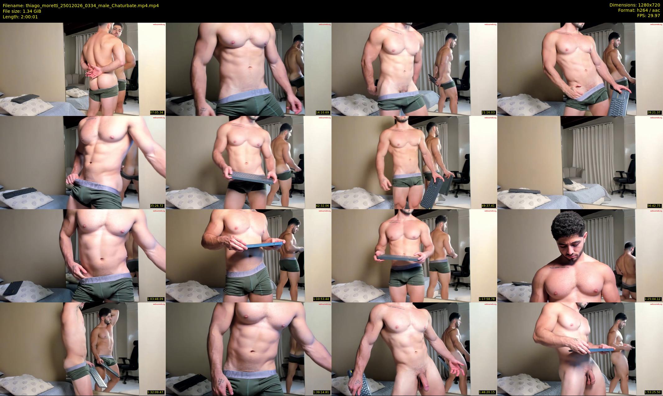 thiago_moretti — 121 minute Chaturbate male cam show recording, 720p, Jan 25, 2026