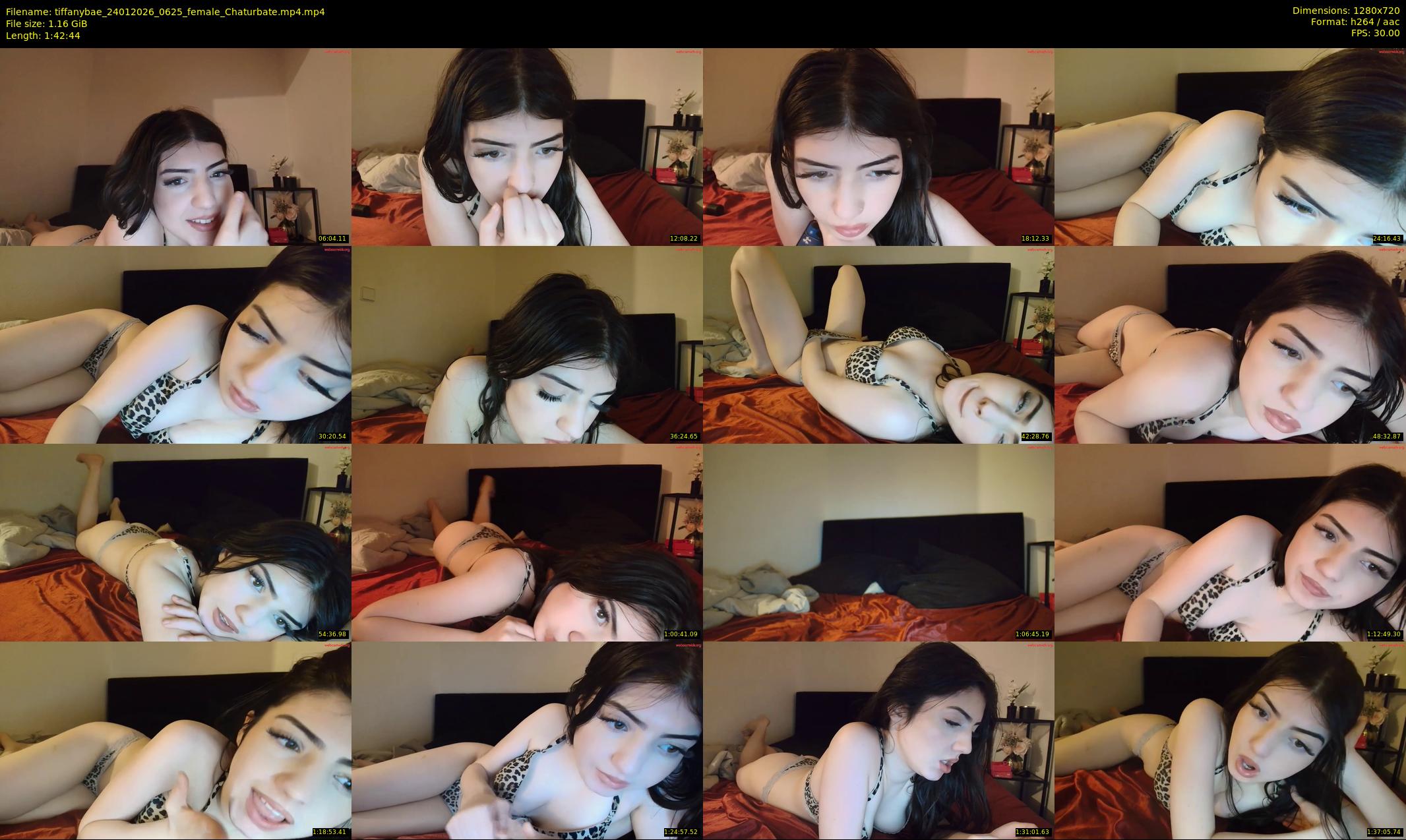 tiffanybae — 103 minute Chaturbate female cam show recording, 720p, Jan 24, 2026