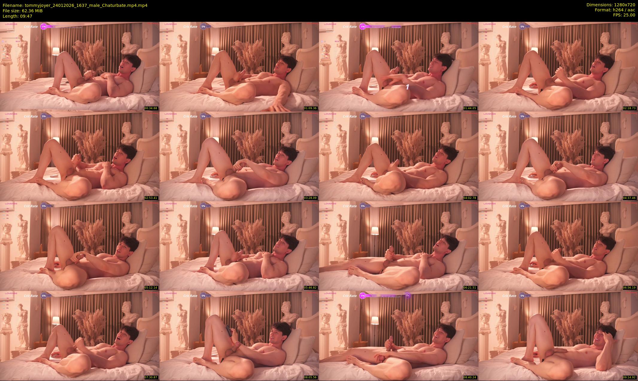 tommyjoyer — 10 minute Chaturbate male cam show recording, 720p, Jan 24, 2026