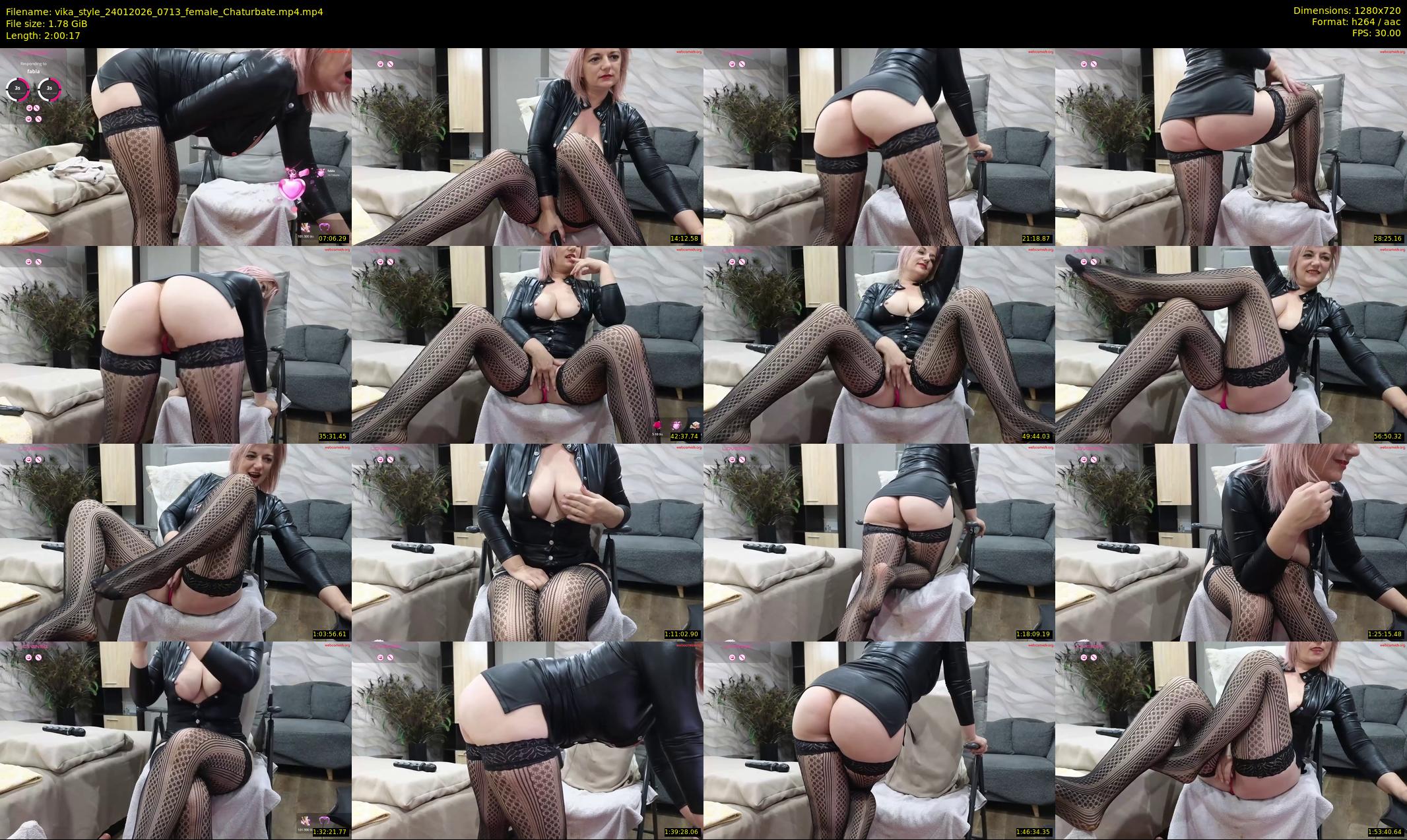 vika_style — 121 minute Chaturbate female cam show recording, 720p, Jan 24, 2026