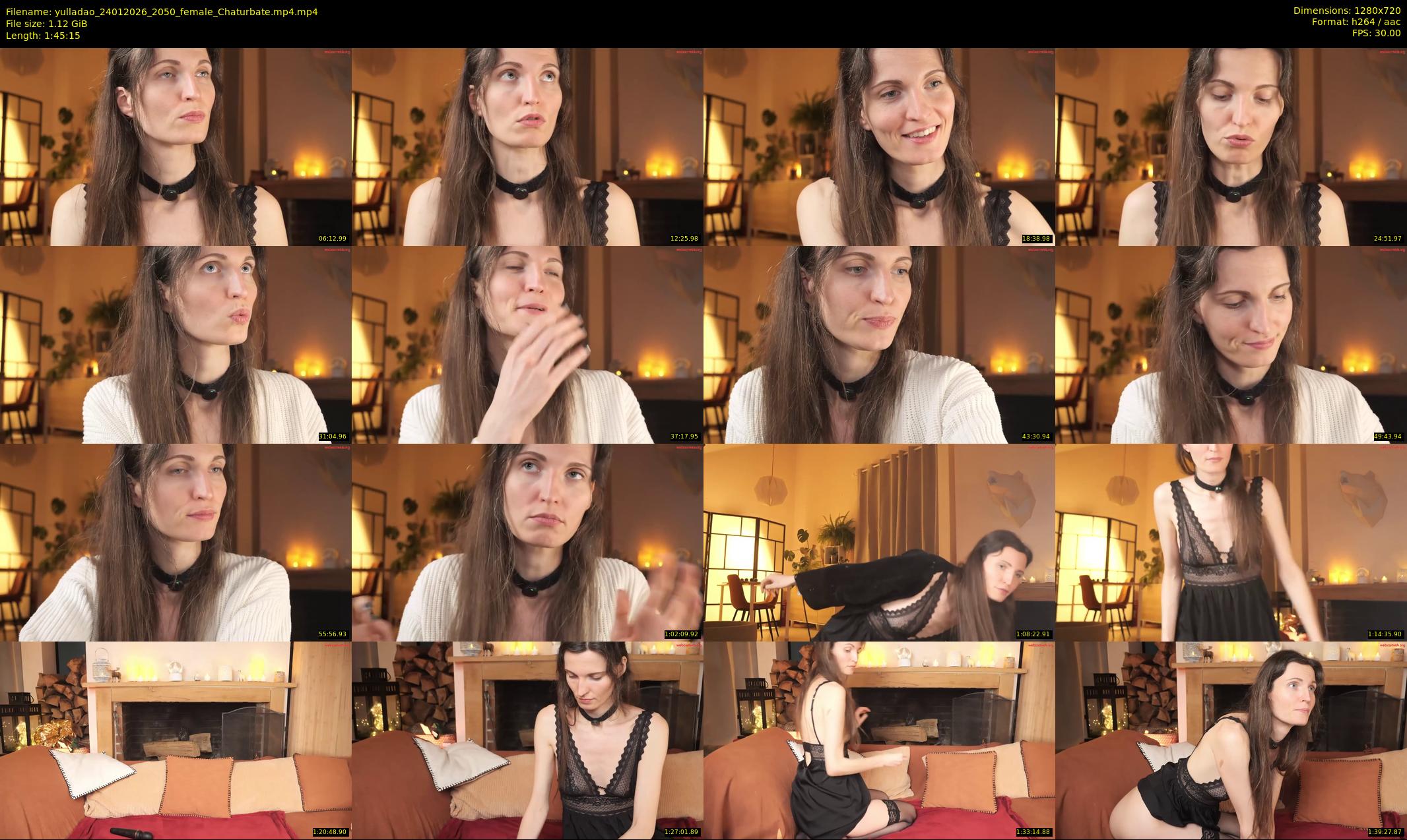 yulladao — 106 minute Chaturbate female cam show recording, 720p, Jan 24, 2026