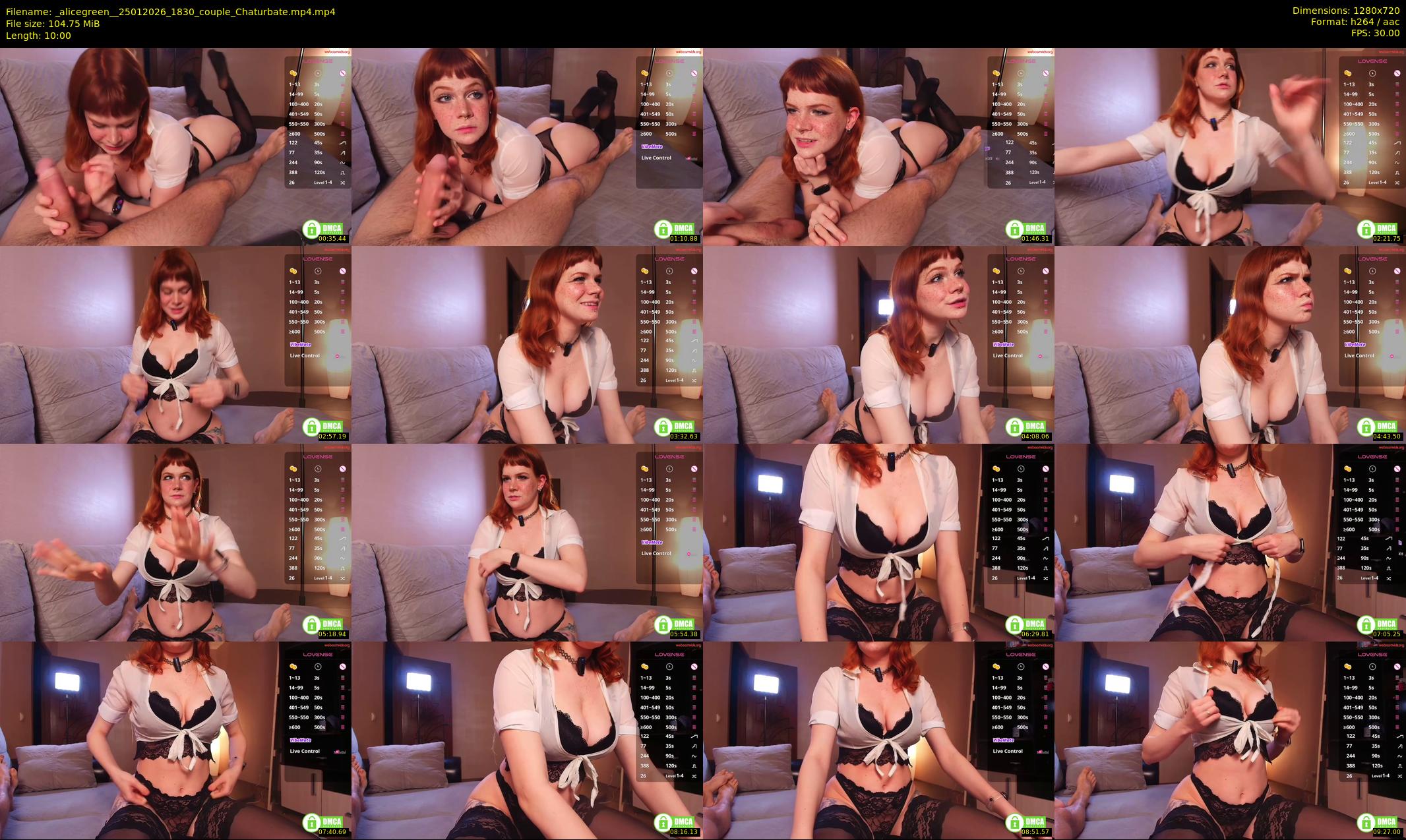 _alicegreen_ — 10 minute Chaturbate couple cam show recording, 720p, Jan 25, 2026