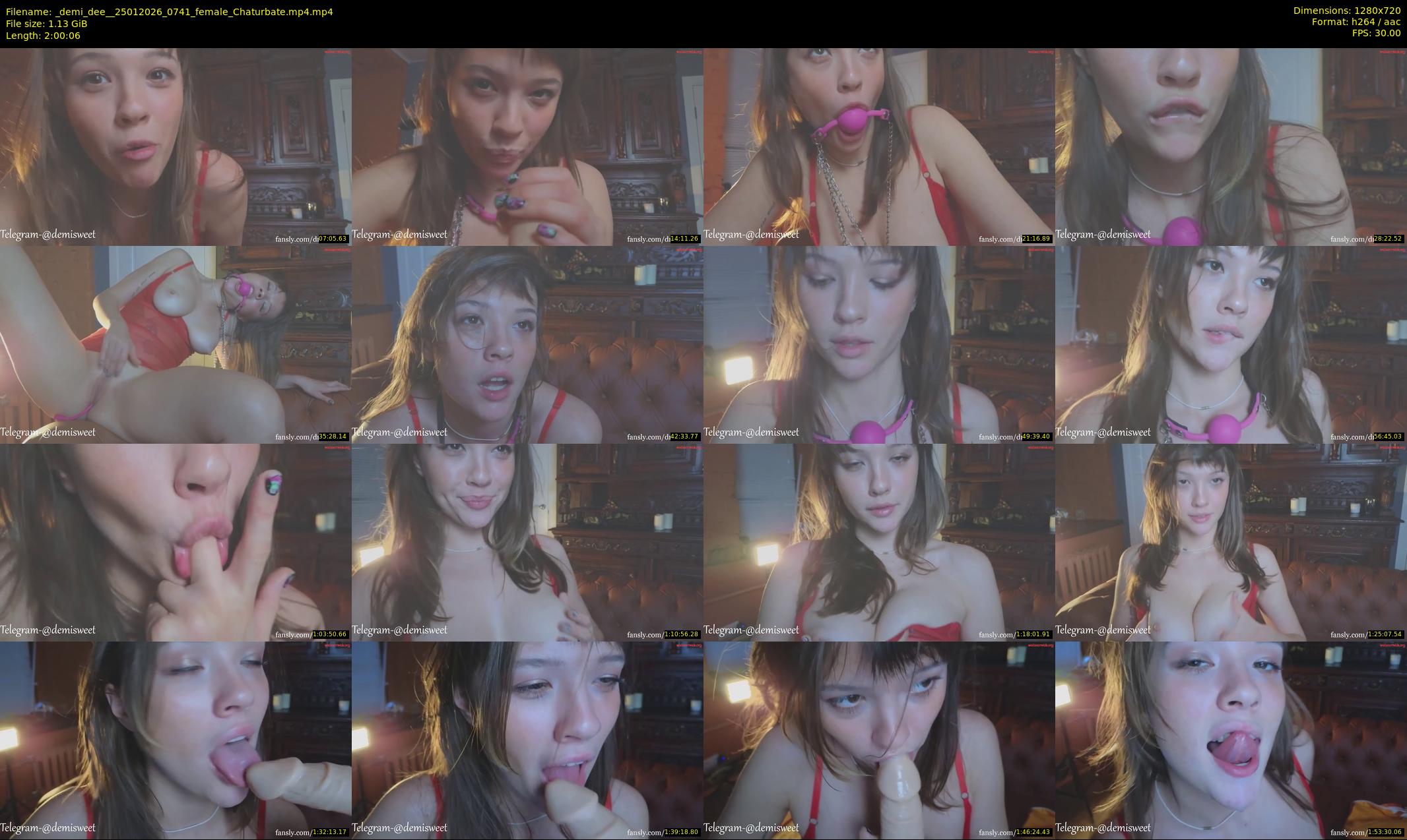_demi_dee_ — 121 minute Chaturbate female cam show recording, 720p, Jan 25, 2026