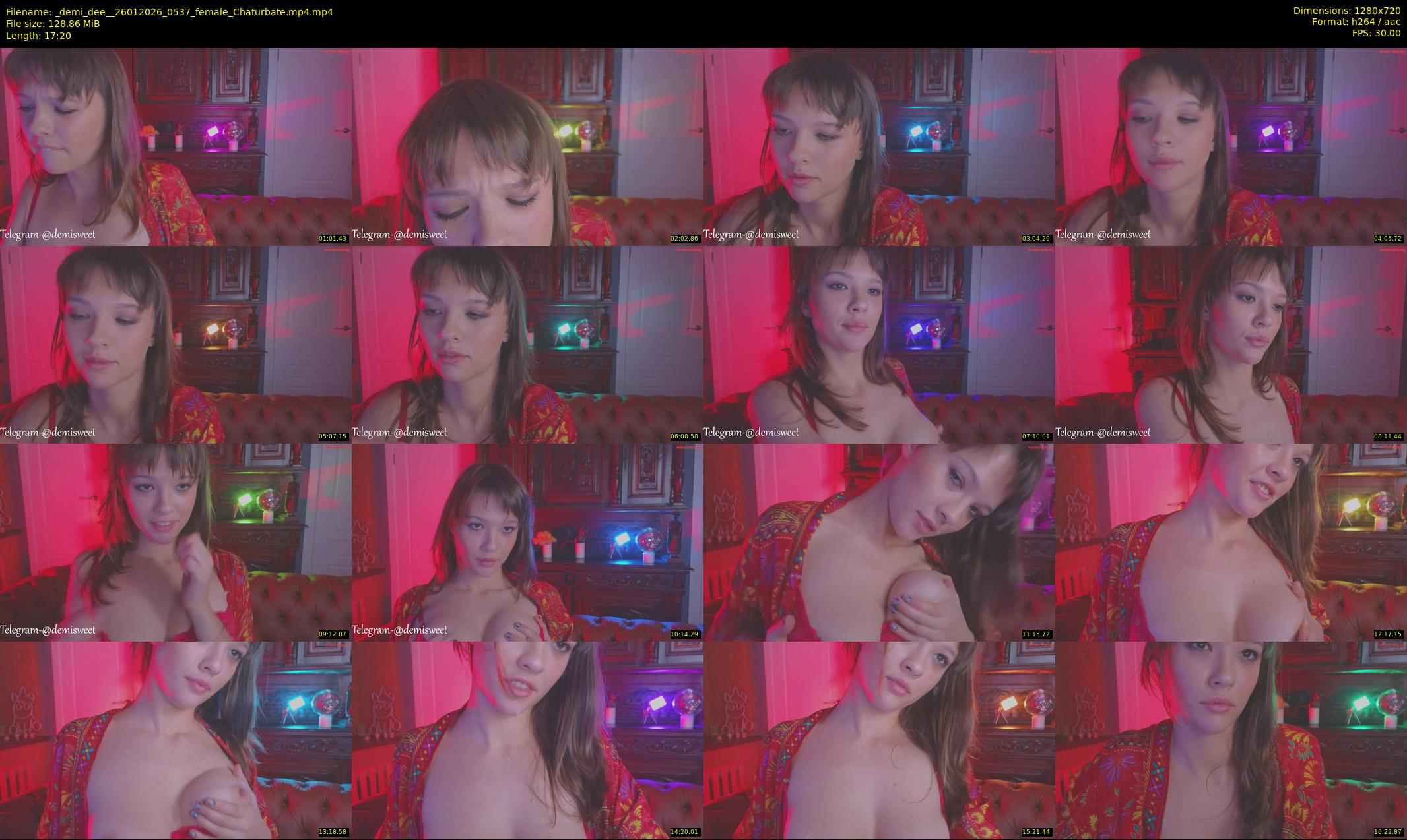 _demi_dee_ — 18 minute Chaturbate female cam show recording, 720p, Jan 26, 2026