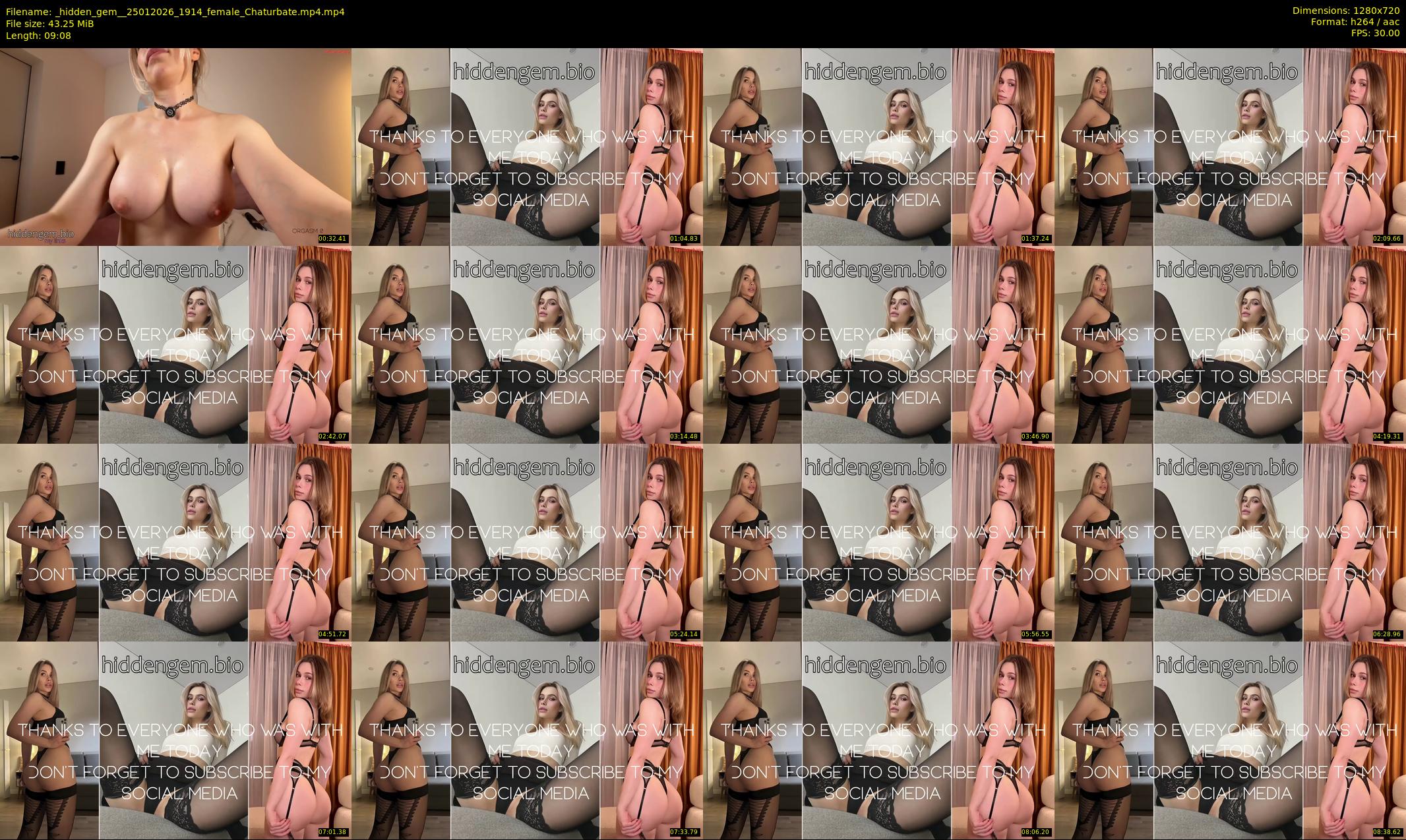 _hidden_gem_ — 10 minute Chaturbate female cam show recording, 720p, Jan 25, 2026