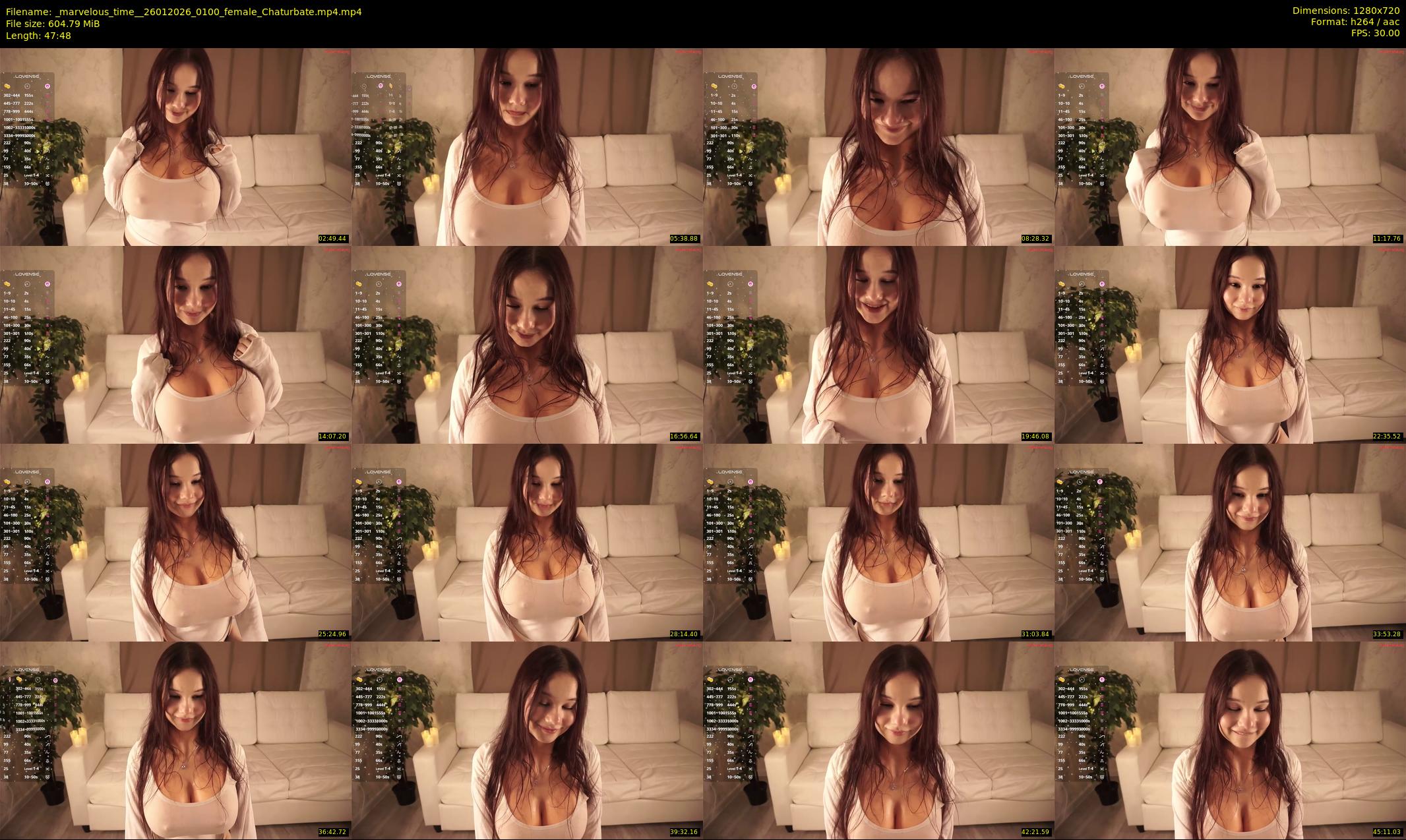 _marvelous_time_ — 48 minute Chaturbate female cam show recording, 720p, Jan 26, 2026