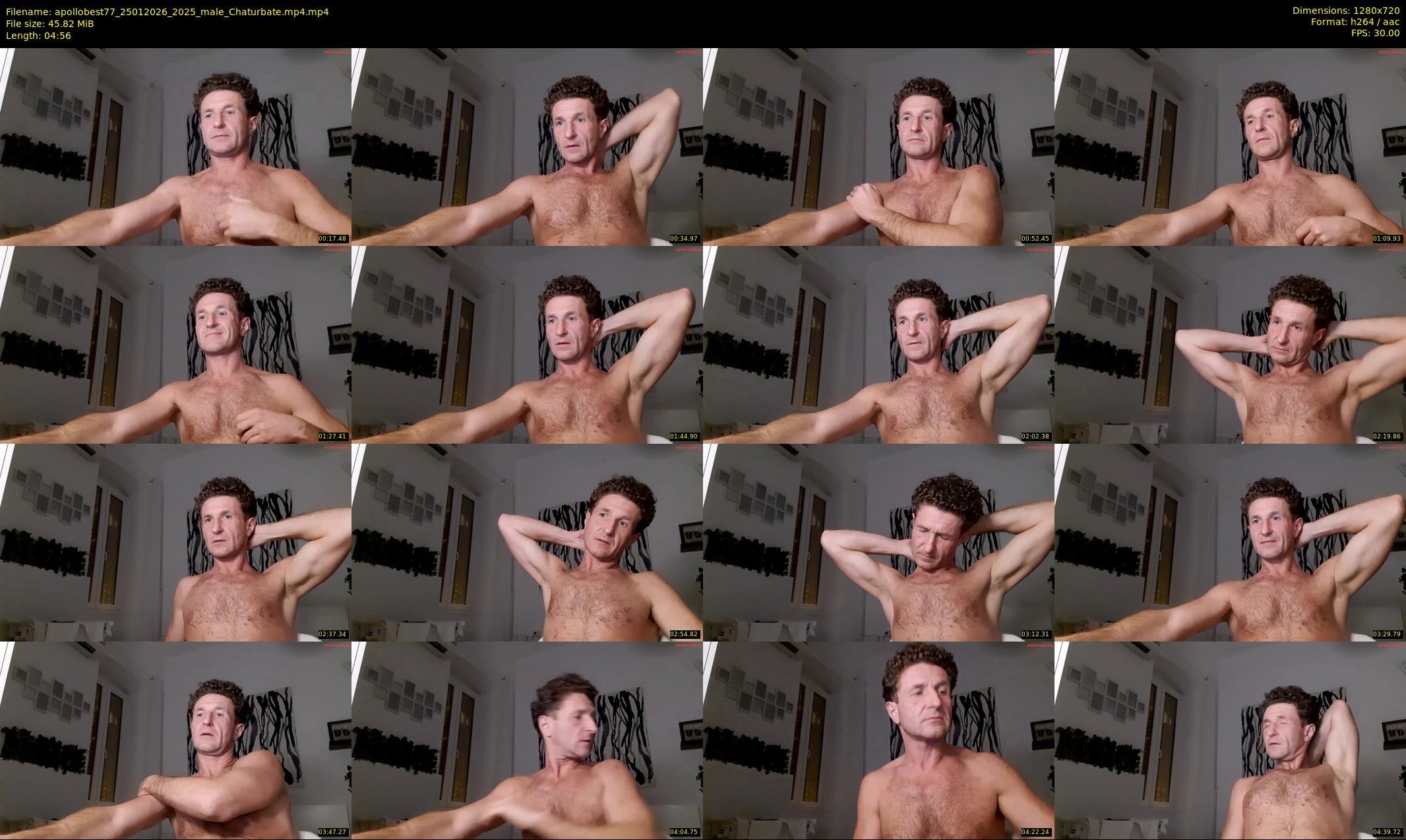 apollobest77 — 5 minute Chaturbate male cam show recording, 720p, Jan 25, 2026