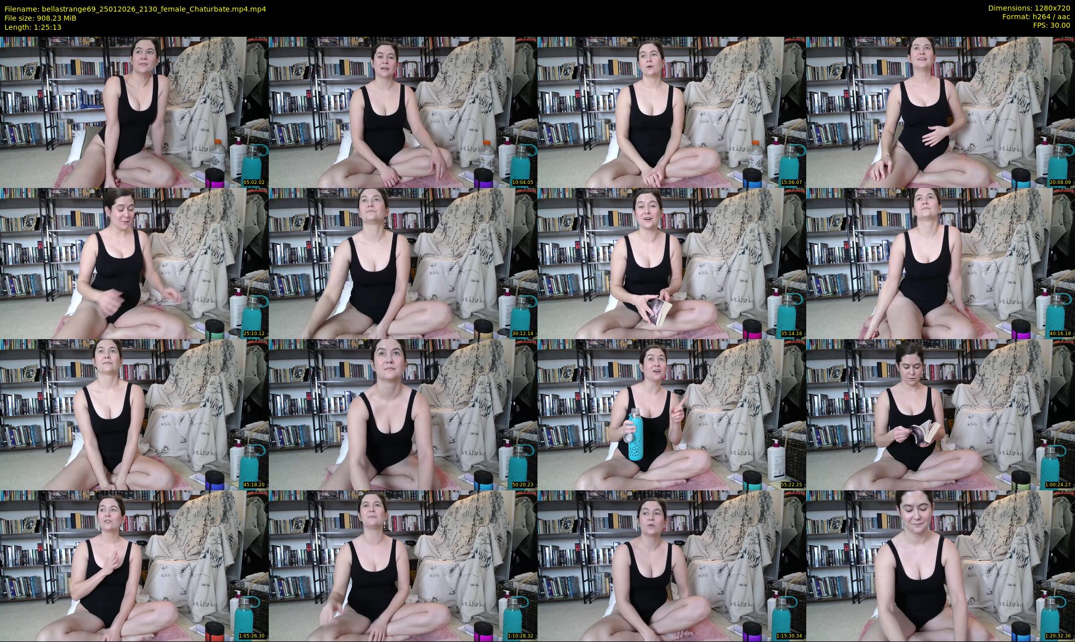 bellastrange69 — 86 minute Chaturbate female cam show recording, 720p, Jan 25, 2026