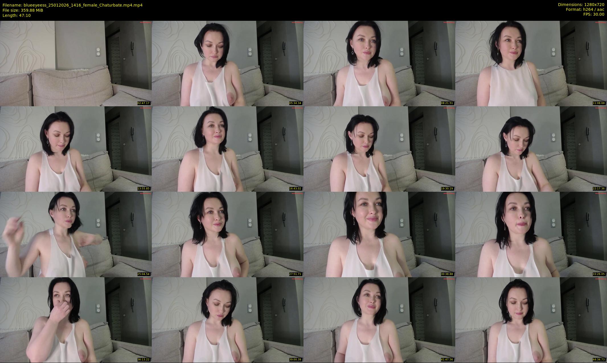 blueeyeess — 48 minute Chaturbate female cam show recording, 720p, Jan 25, 2026