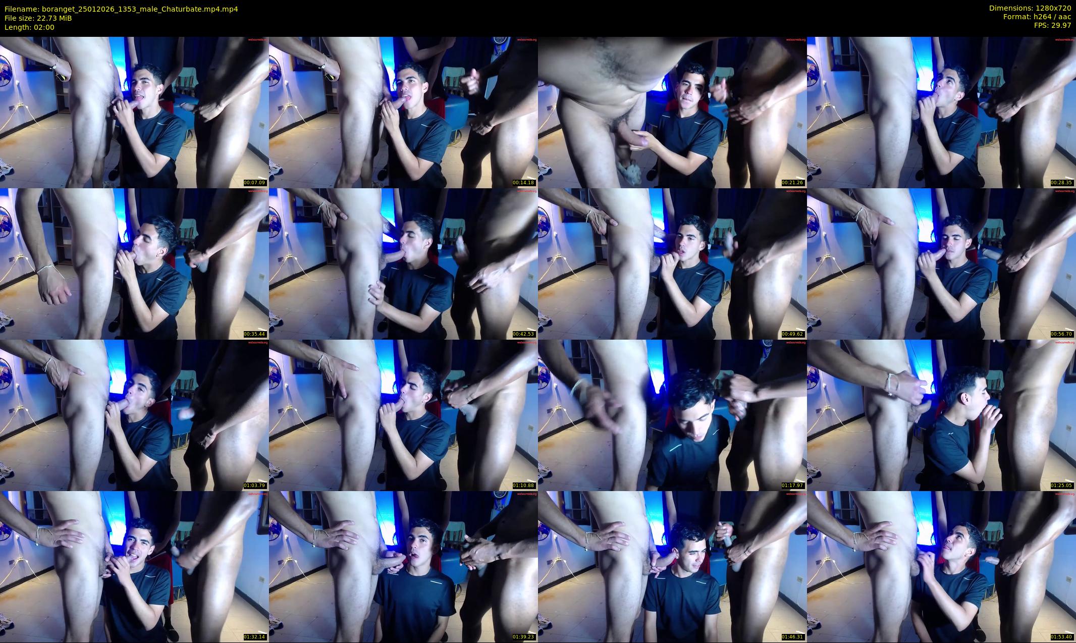 boranget — 2 minute Chaturbate male cam show recording, 720p, Jan 25, 2026