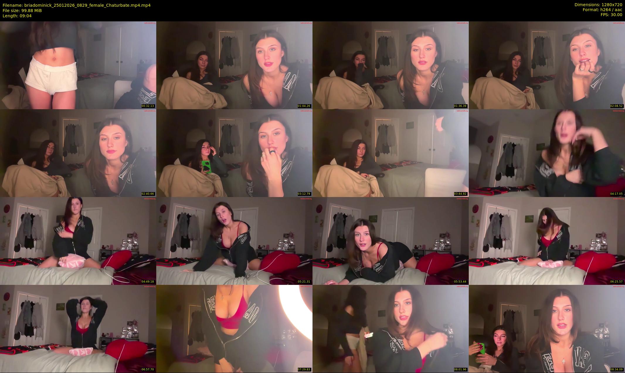 briadominick — 10 minute Chaturbate couple cam show recording, 720p, Jan 25, 2026