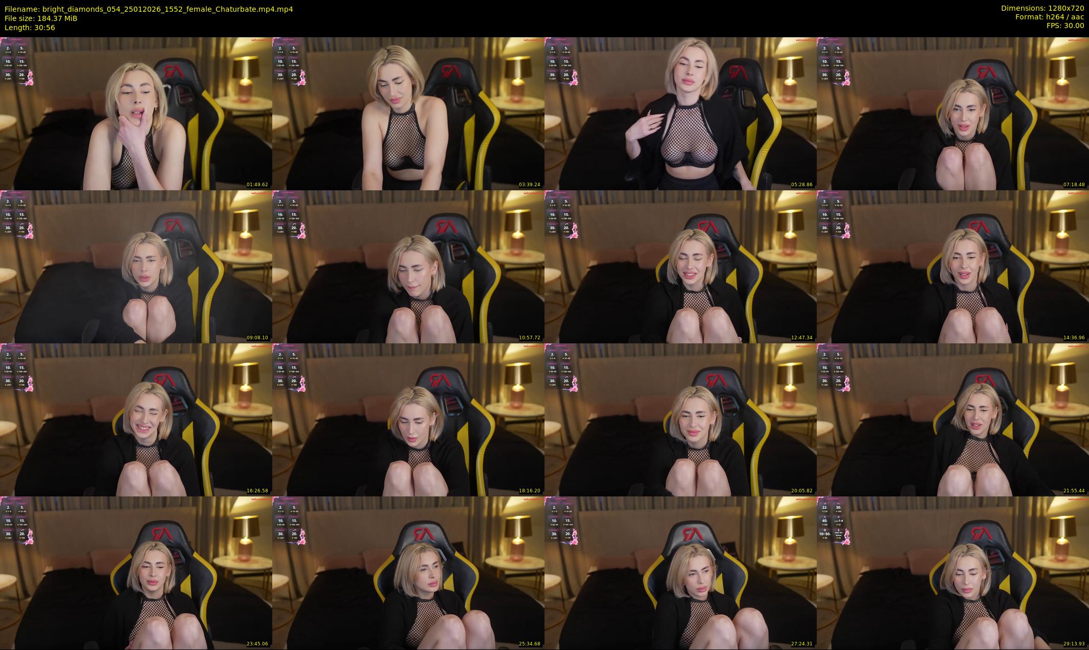 bright_diamonds_054 — 31 minute Chaturbate couple cam show recording, 720p, Jan 25, 2026