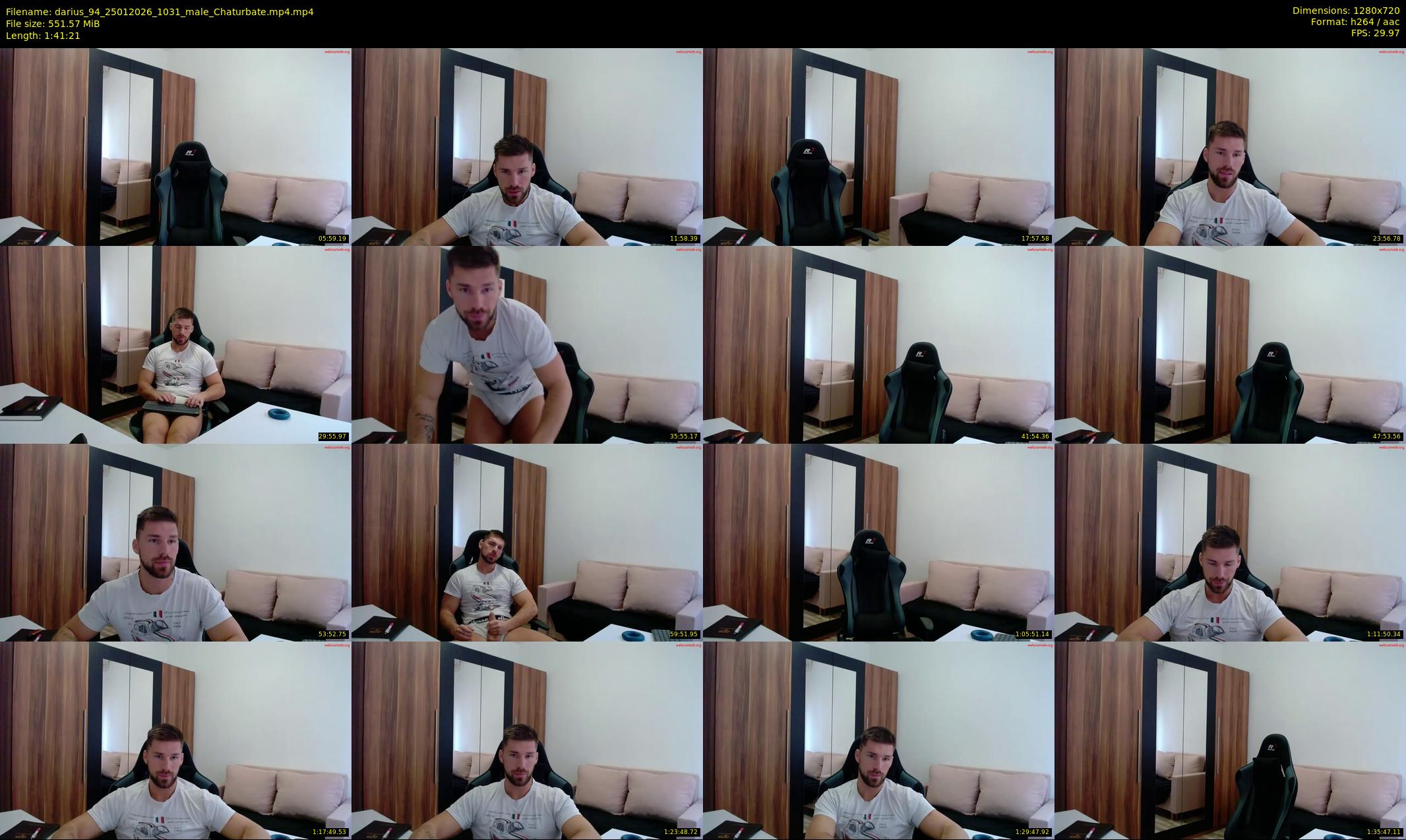 darius_94 — 102 minute Chaturbate male cam show recording, 720p, Jan 25, 2026