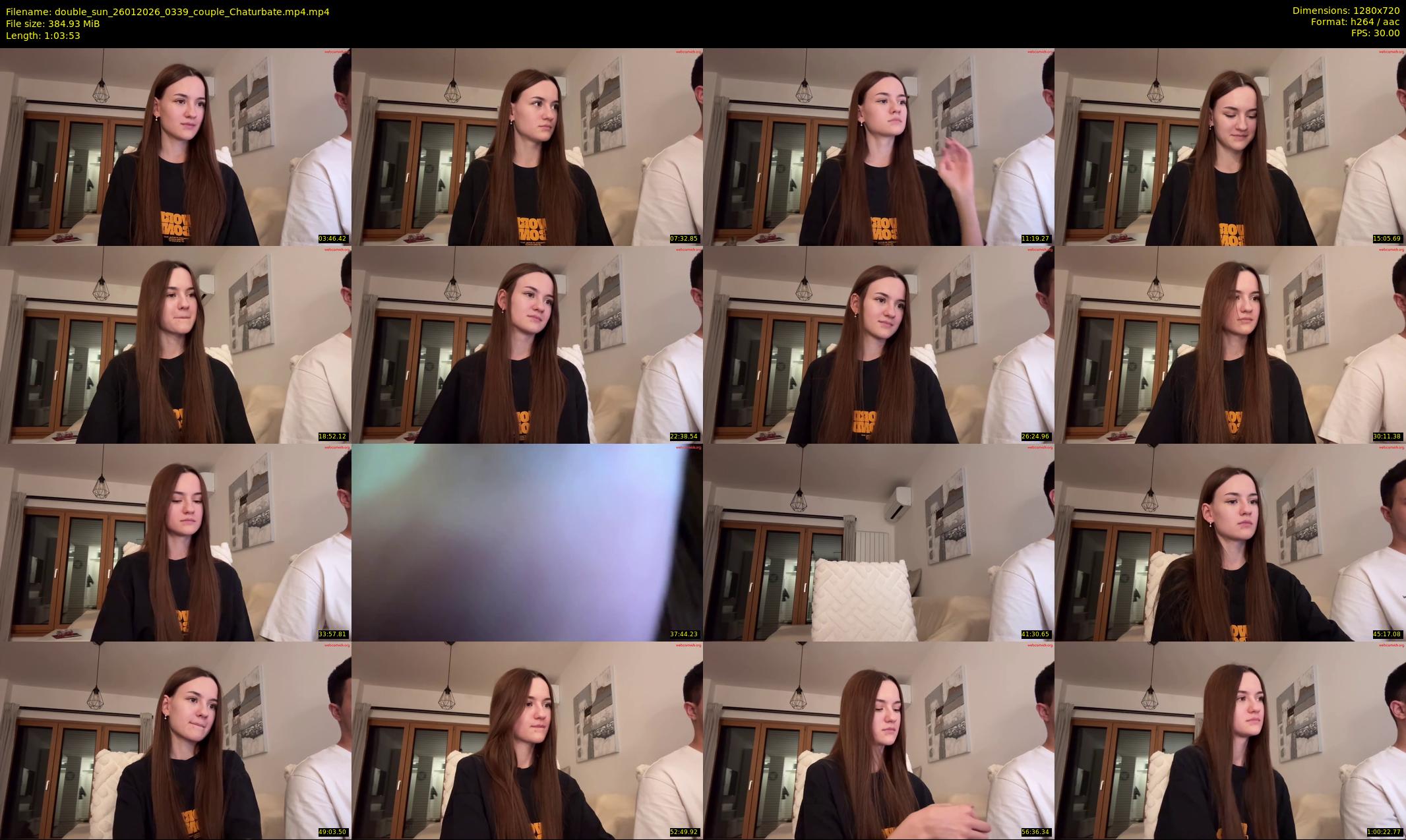 double_sun — 64 minute Chaturbate couple cam show recording, 720p, Jan 26, 2026