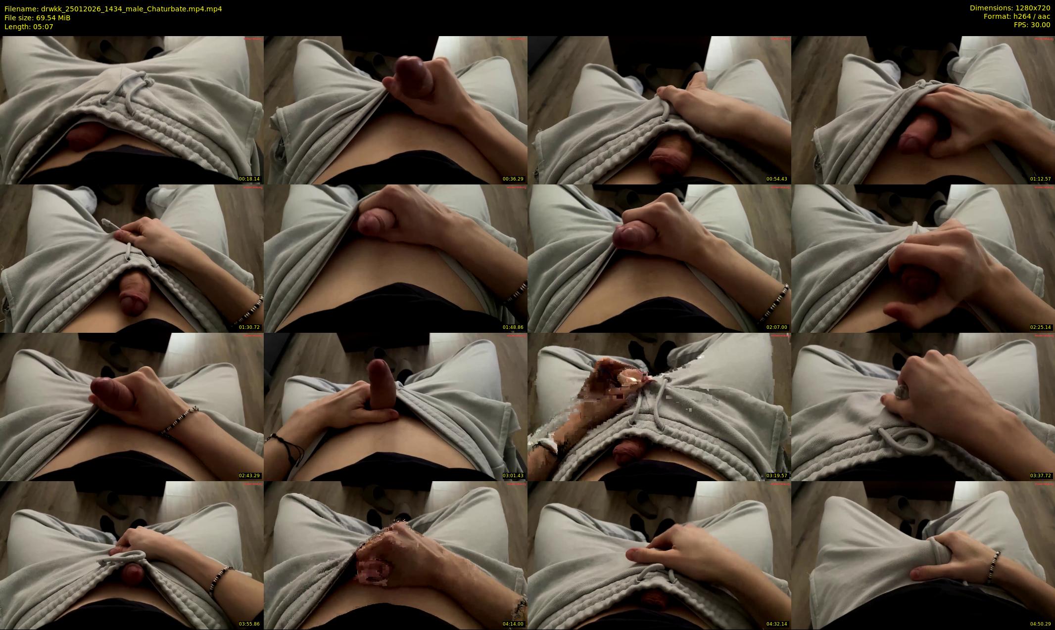drwkk — 6 minute Chaturbate male cam show recording, 720p, Jan 25, 2026
