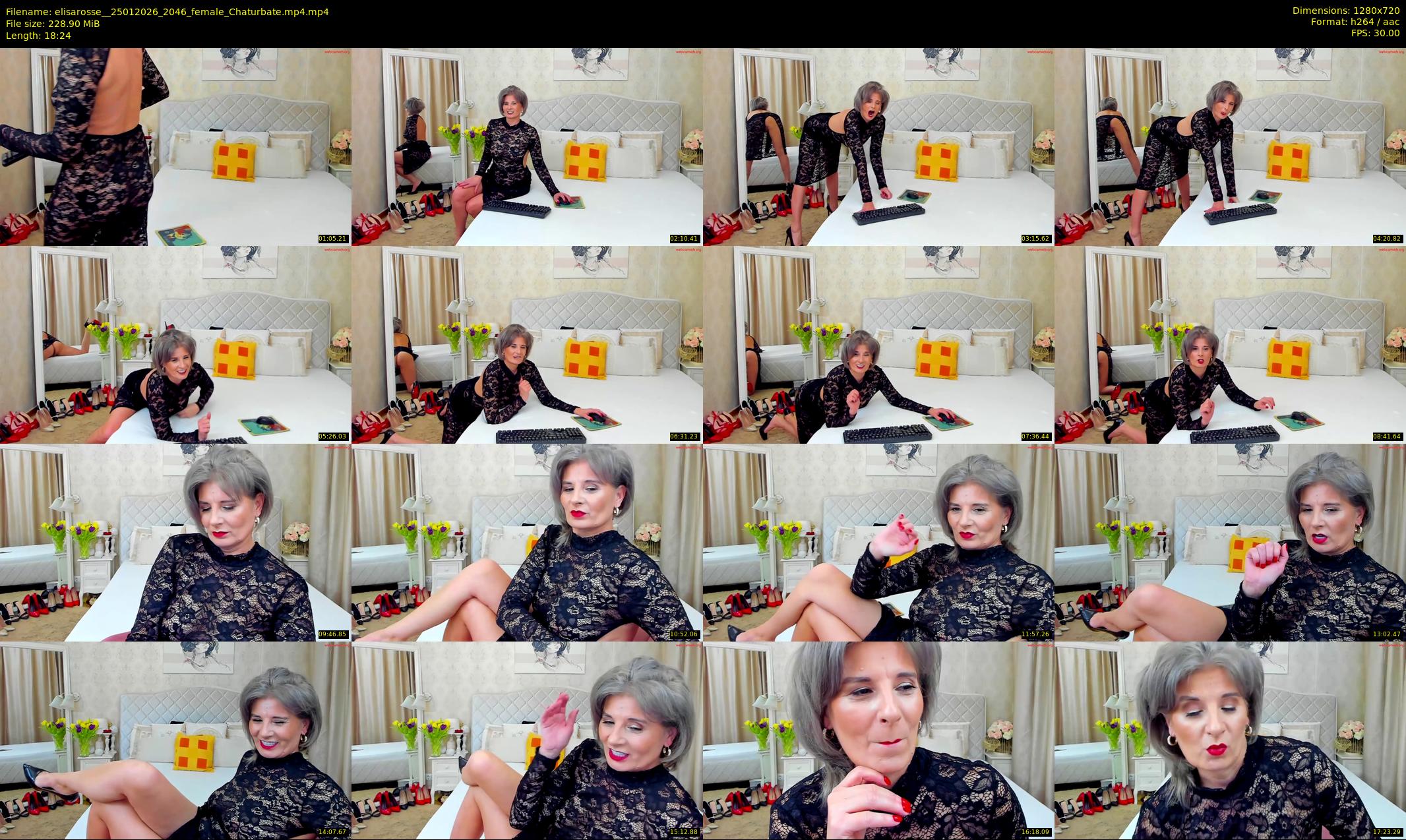 elisarosse_ — 19 minute Chaturbate female cam show recording, 720p, Jan 25, 2026