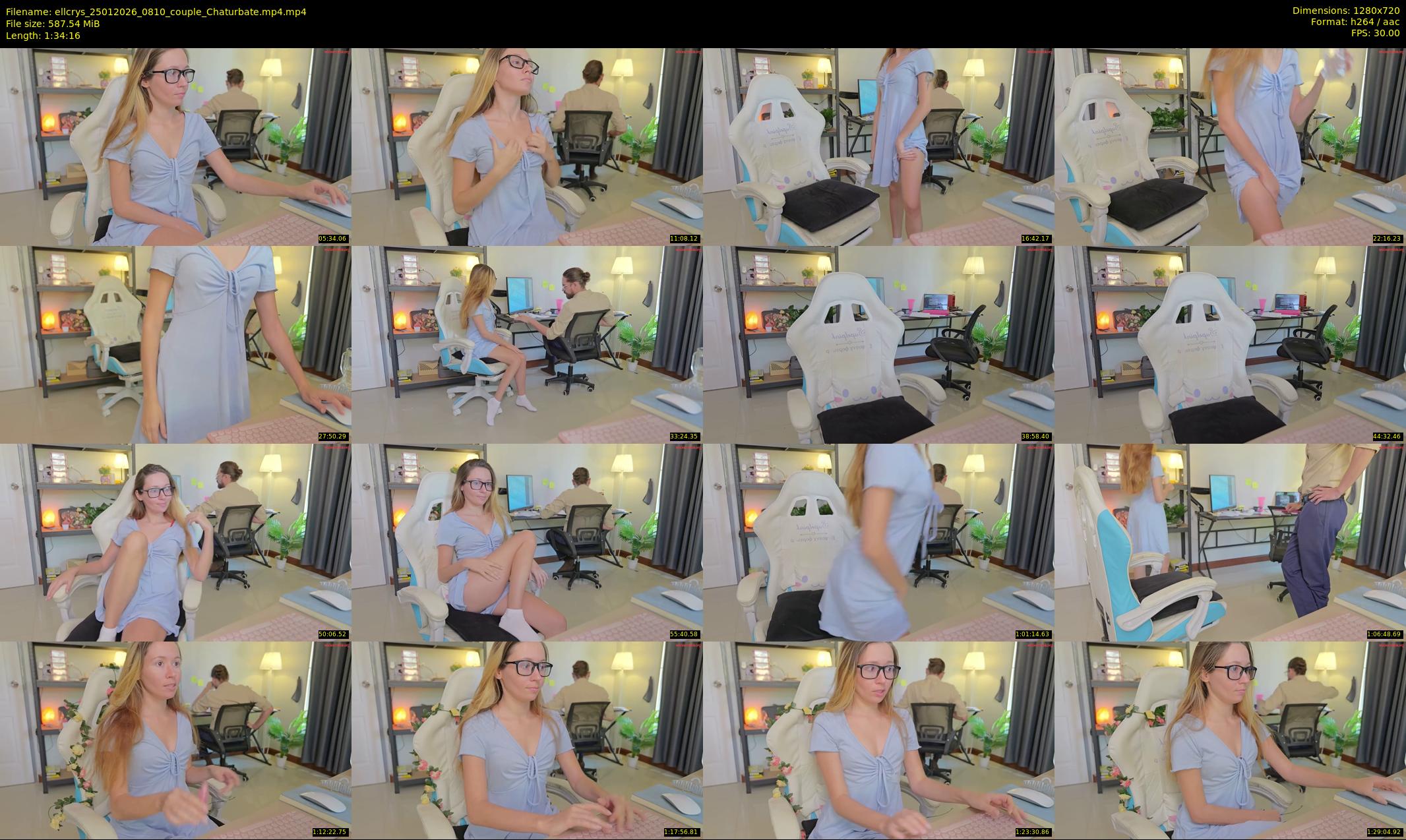 ellcrys — 95 minute Chaturbate couple cam show recording, 720p, Jan 25, 2026
