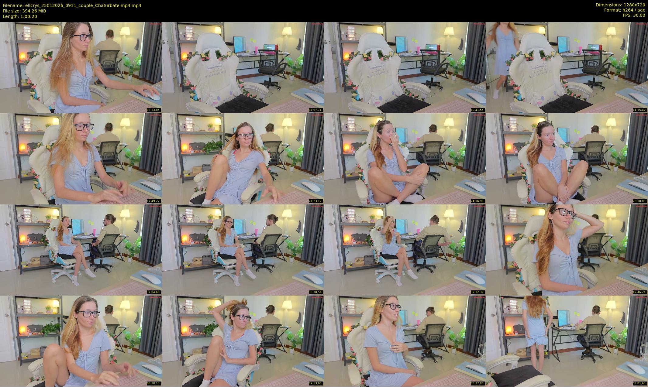 ellcrys — 61 minute Chaturbate couple cam show recording, 720p, Jan 25, 2026