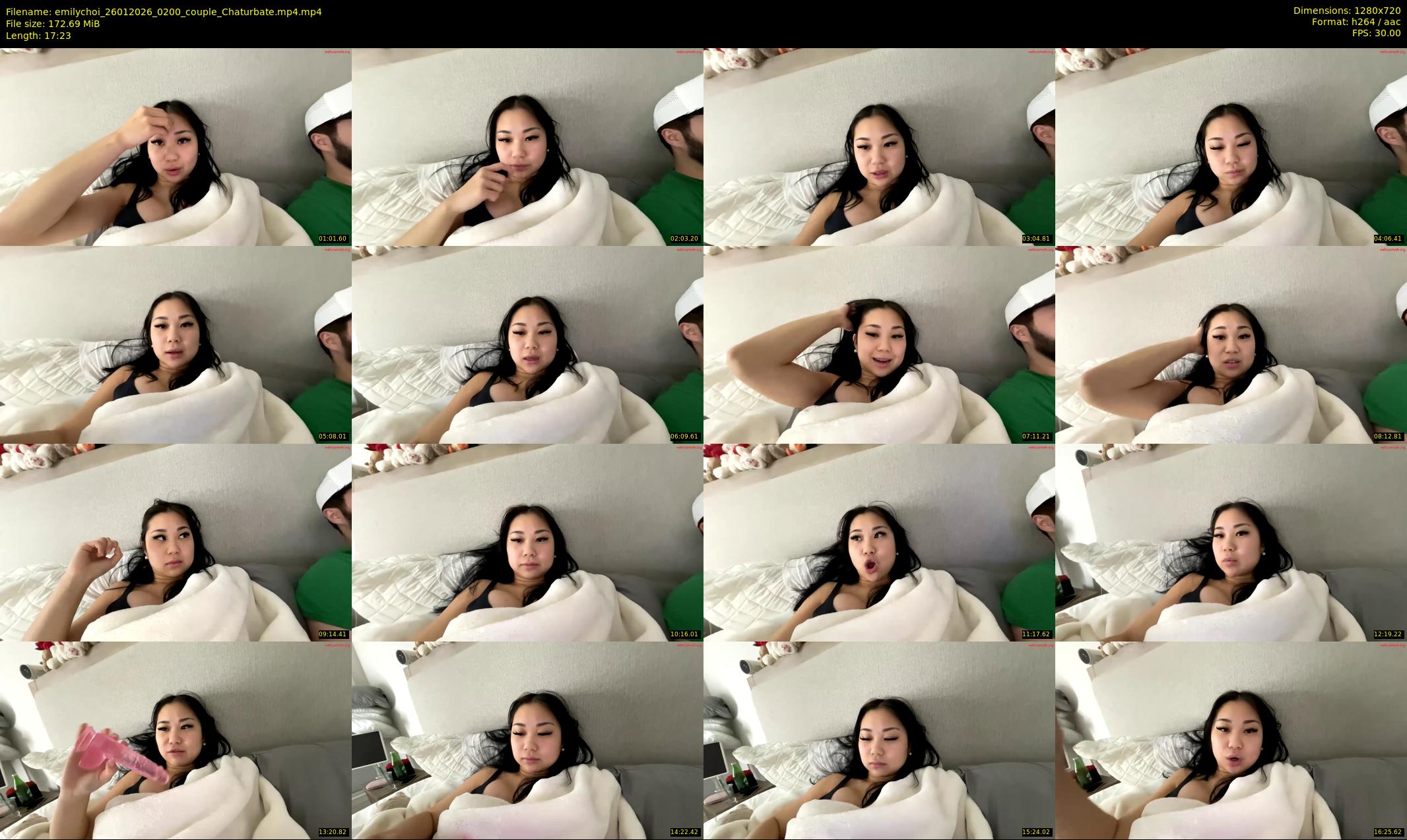 emilychoi — 18 minute Chaturbate female cam show recording, 720p, Jan 26, 2026