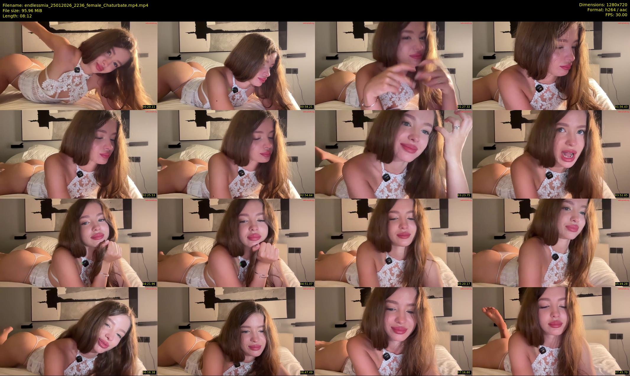 endlessmia — 9 minute Chaturbate female cam show recording, 720p, Jan 25, 2026