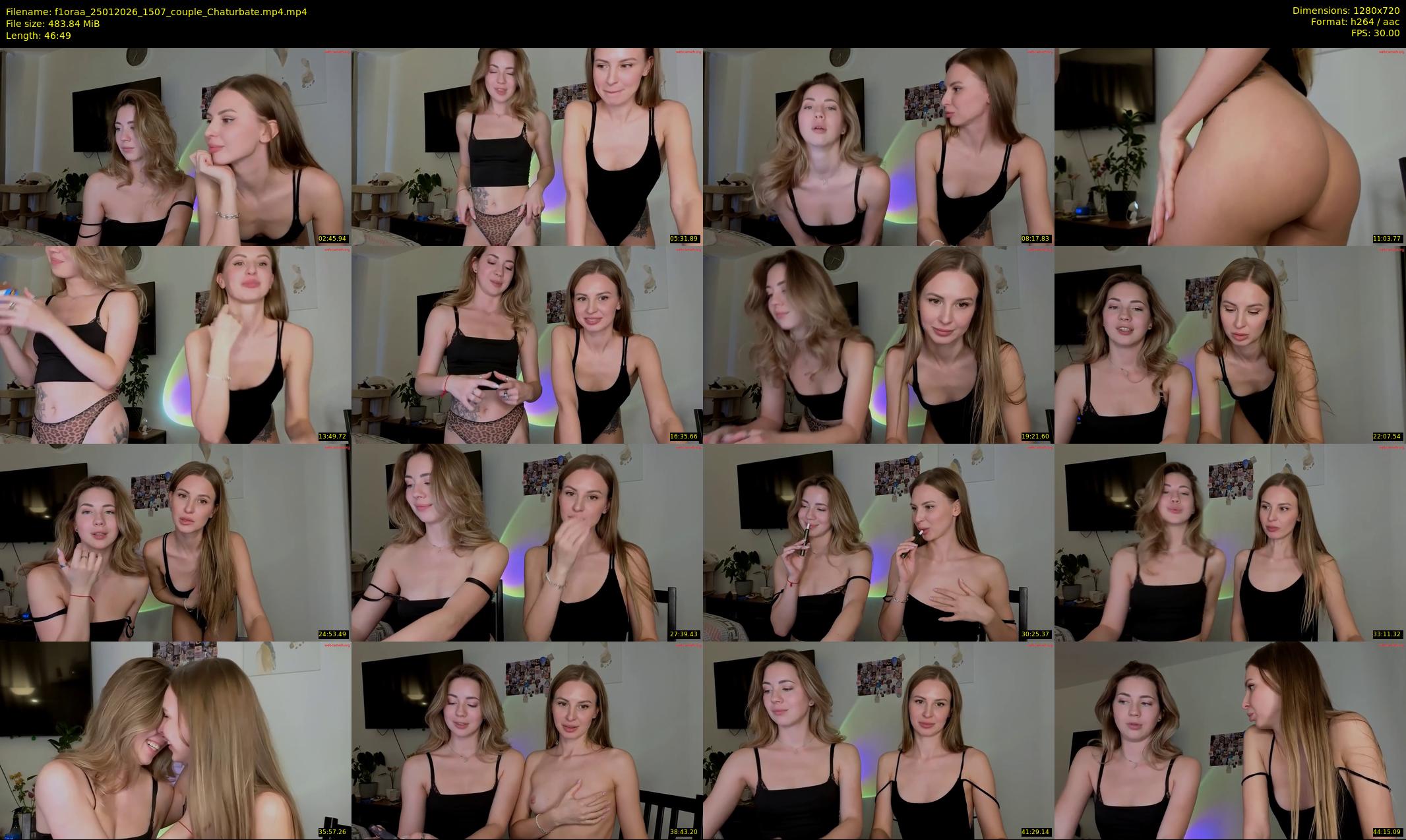 f1oraa — 47 minute Chaturbate female cam show recording, 720p, Jan 25, 2026