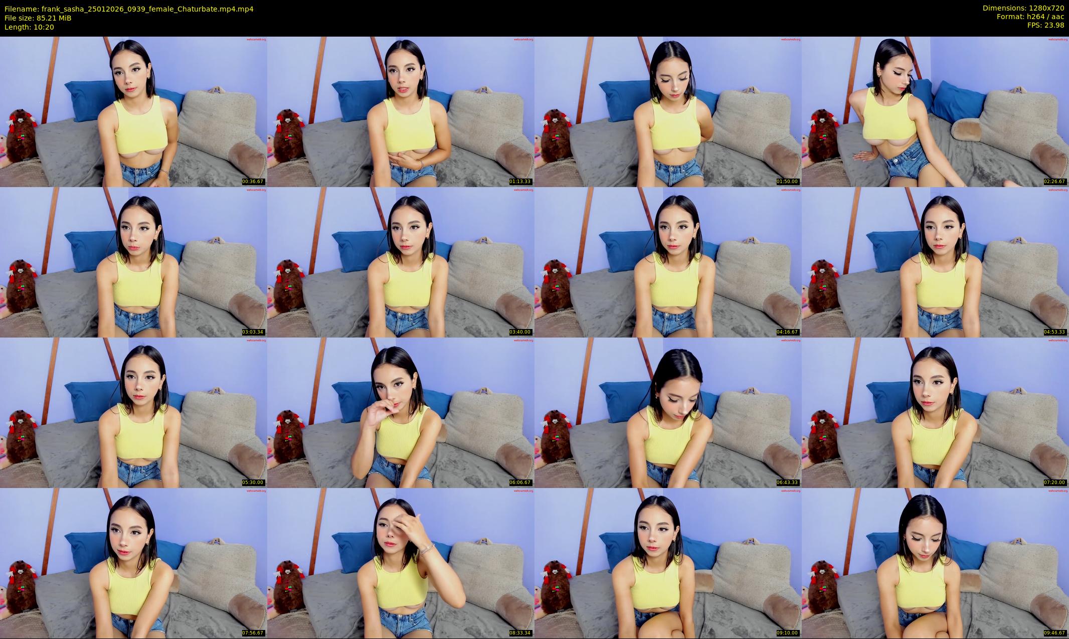 frank_sasha — 11 minute Chaturbate couple cam show recording, 720p, Jan 25, 2026
