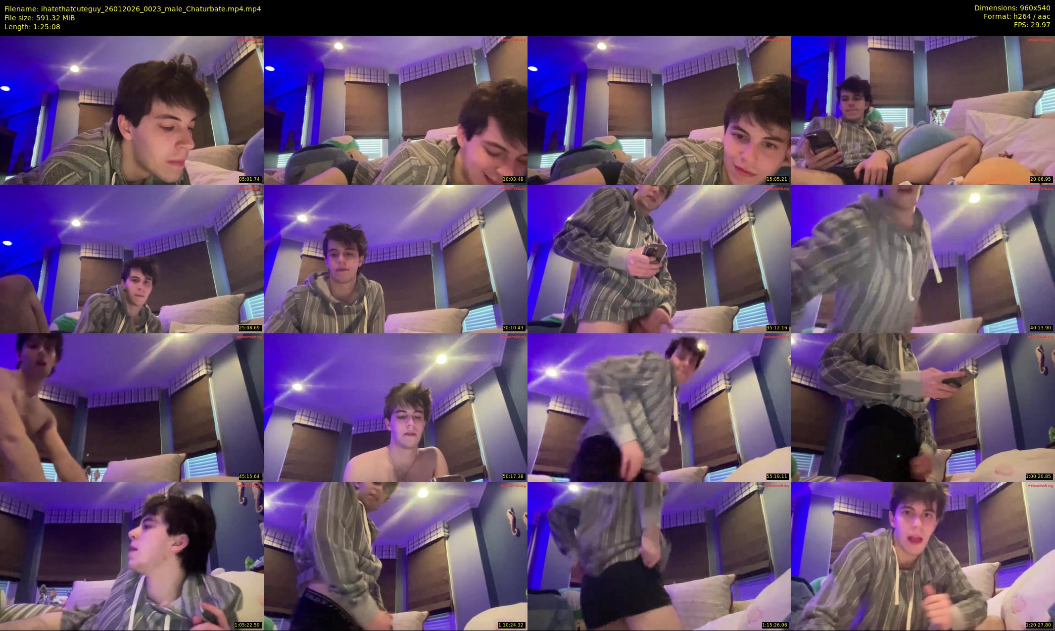 ihatethatcuteguy — 86 minute Chaturbate male cam show recording, 480p, Jan 26, 2026