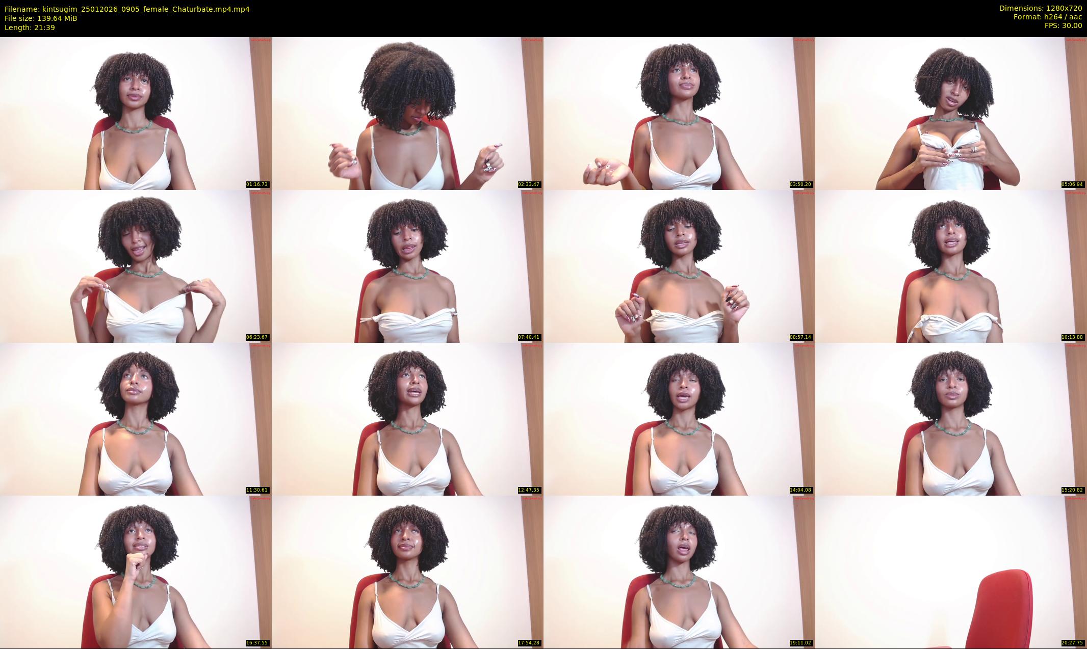 kintsugim — 22 minute Chaturbate female cam show recording, 720p, Jan 25, 2026
