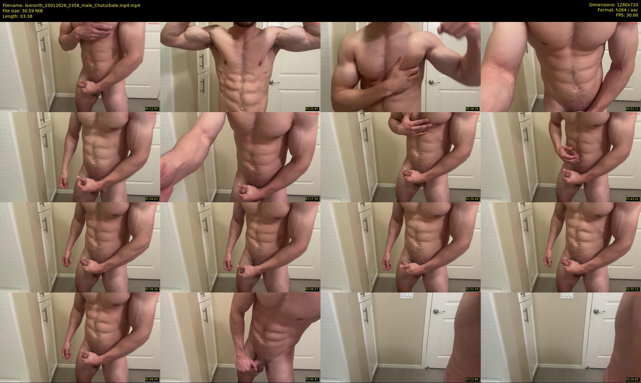 lexnorth — 4 minute Chaturbate male cam show recording, 720p, Jan 25, 2026