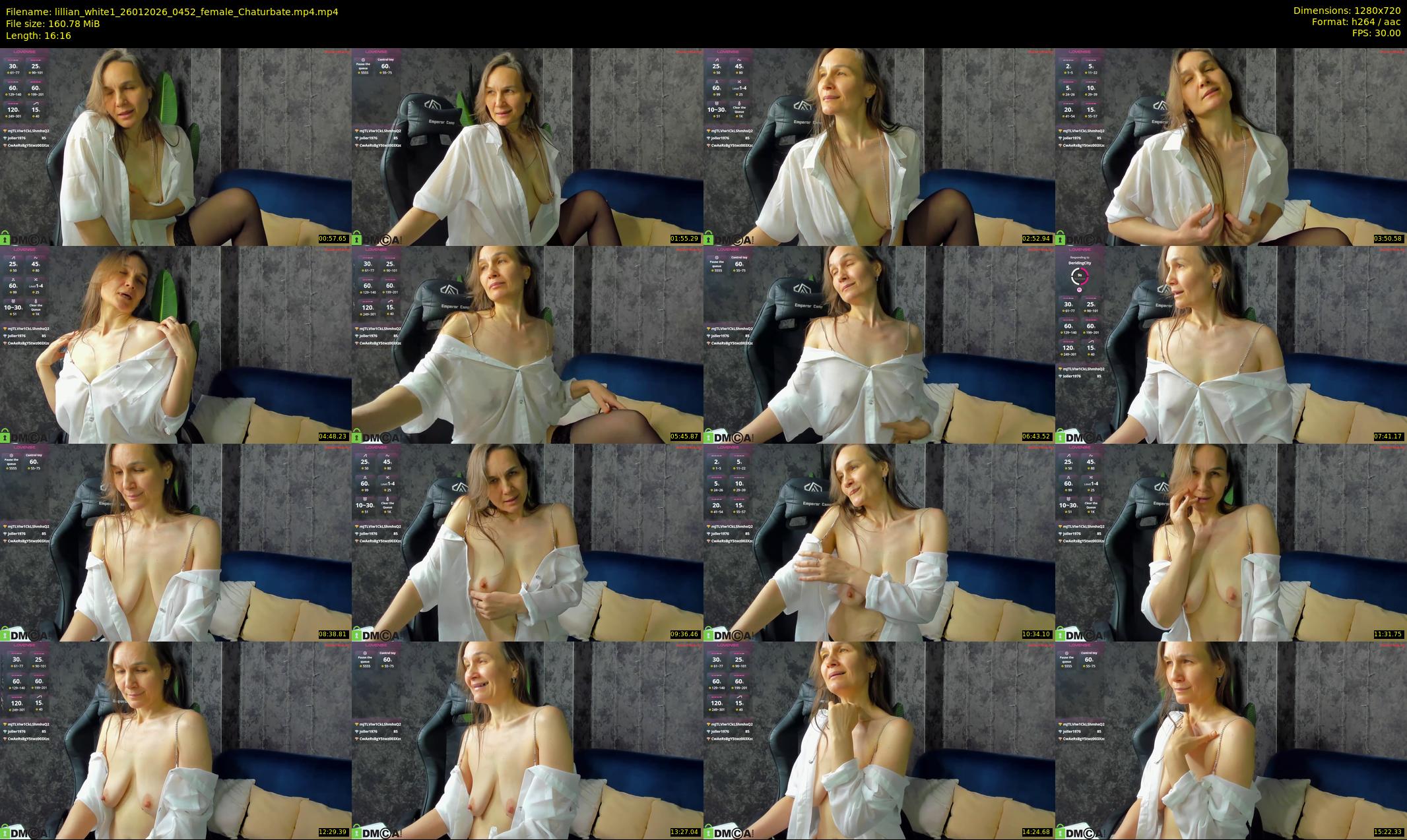 lillian_white1 — 17 minute Chaturbate female cam show recording, 720p, Jan 26, 2026