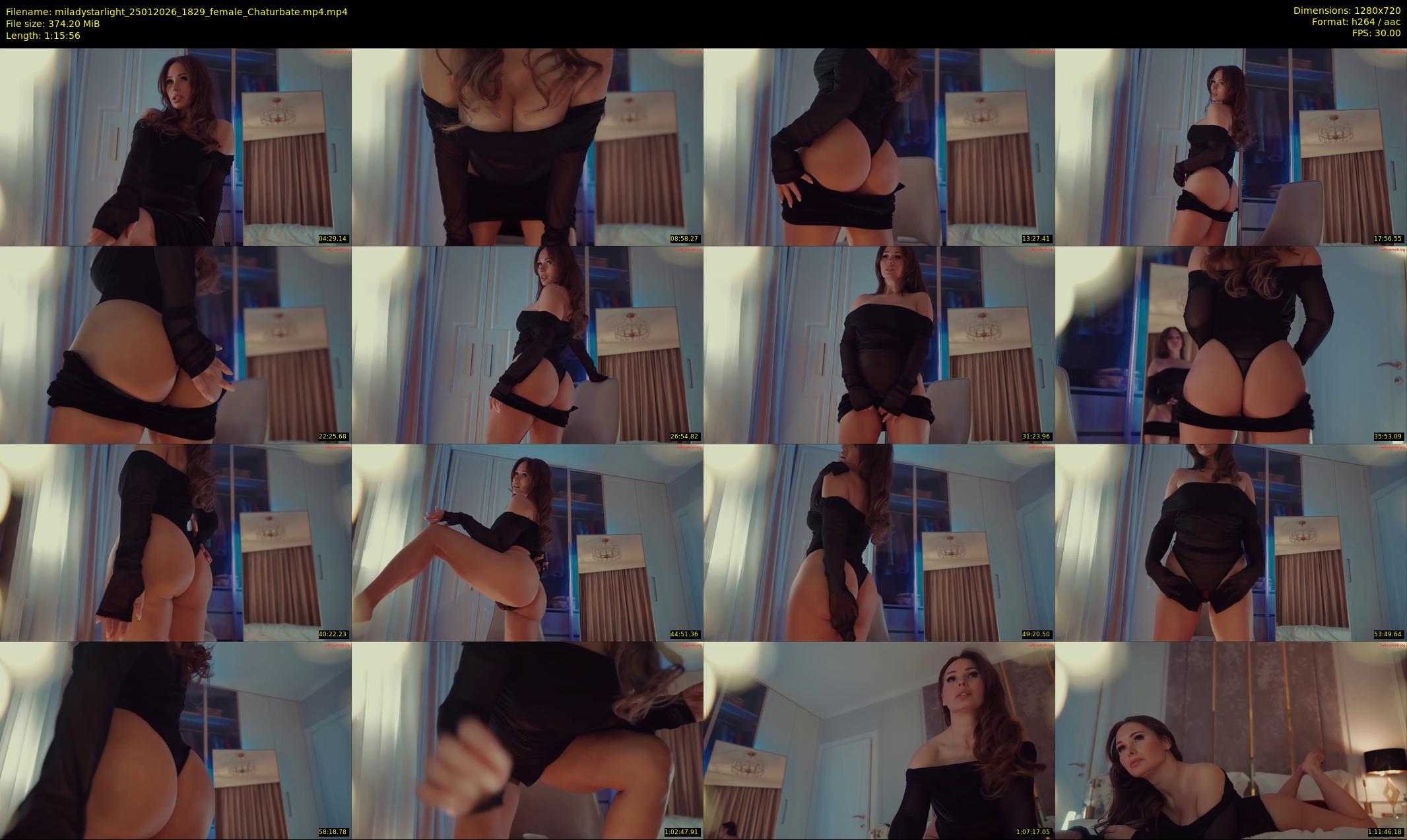 miladystarlight — 76 minute Chaturbate female cam show recording, 720p, Jan 25, 2026