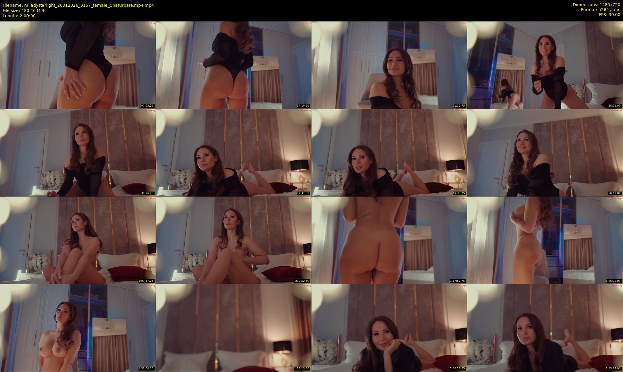 miladystarlight — 120 minute Chaturbate female cam show recording, 720p, Jan 26, 2026