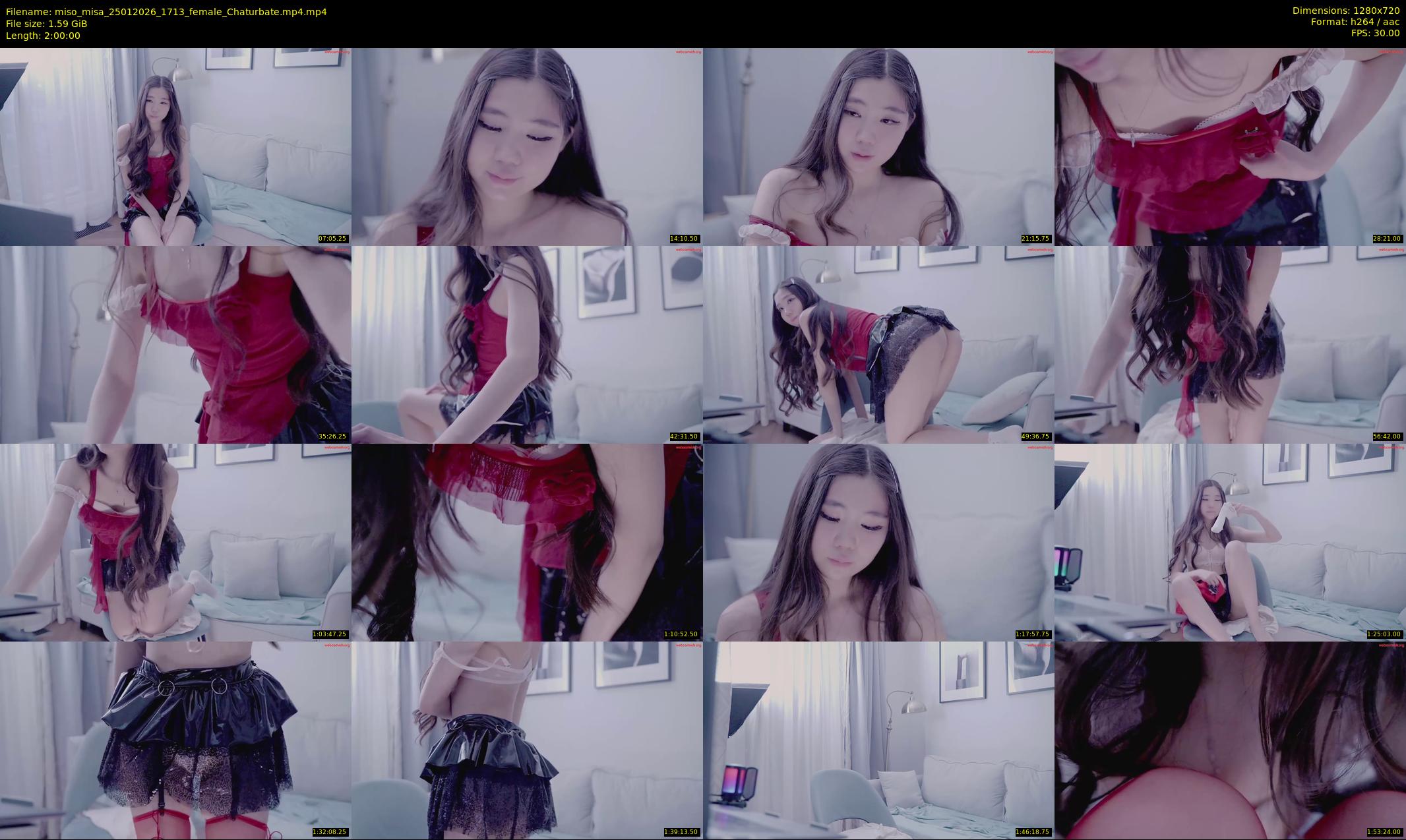 miso_misa — 120 minute Chaturbate female cam show recording, 720p, Jan 25, 2026