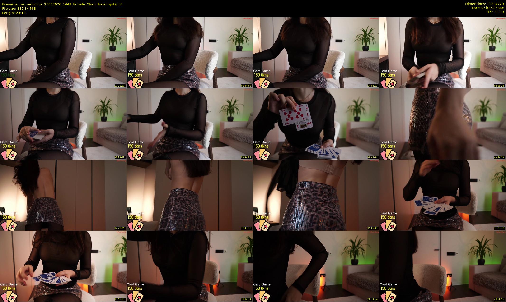 ms_seductive — 24 minute Chaturbate female cam show recording, 720p, Jan 25, 2026