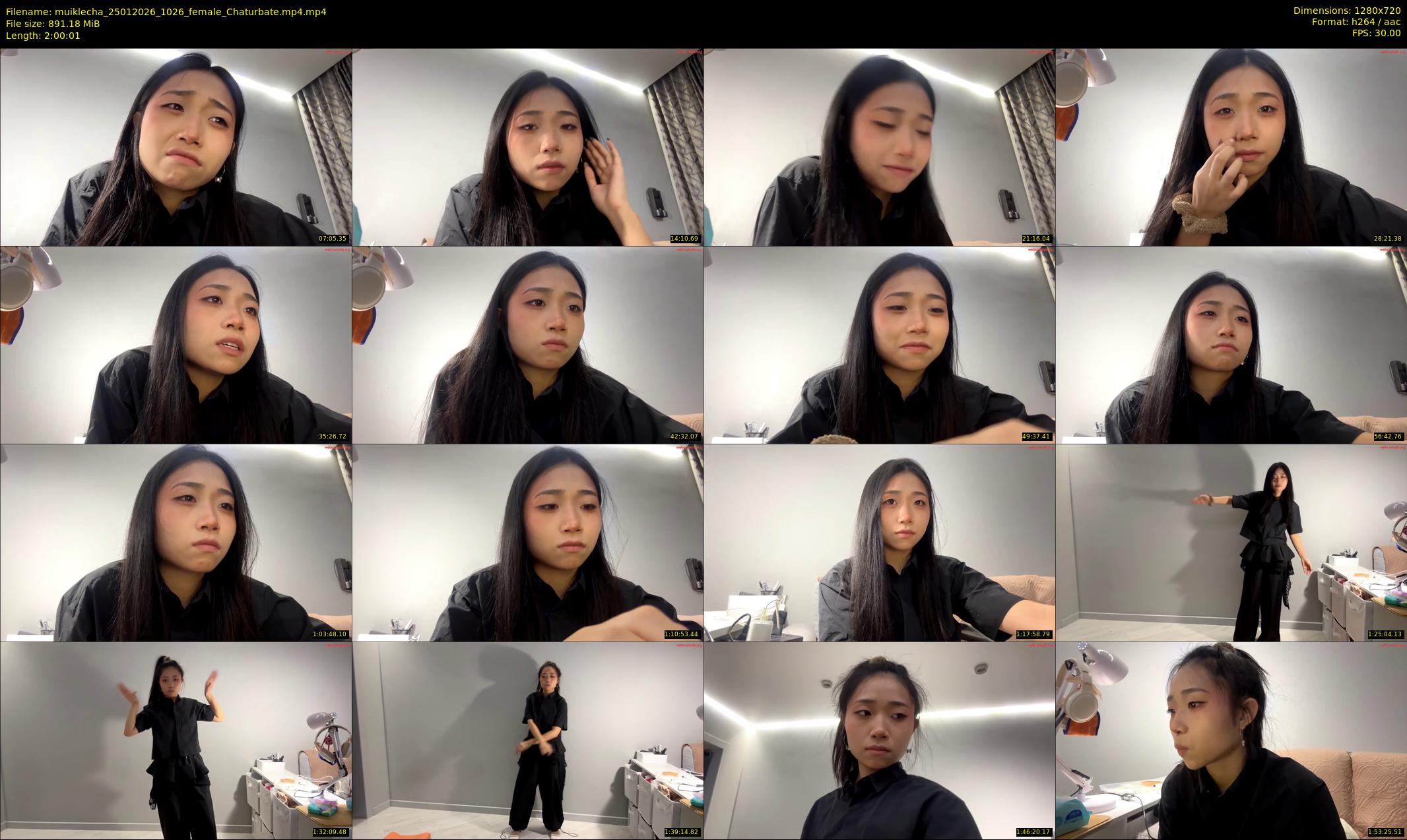 muiklecha — 121 minute Chaturbate female cam show recording, 720p, Jan 25, 2026