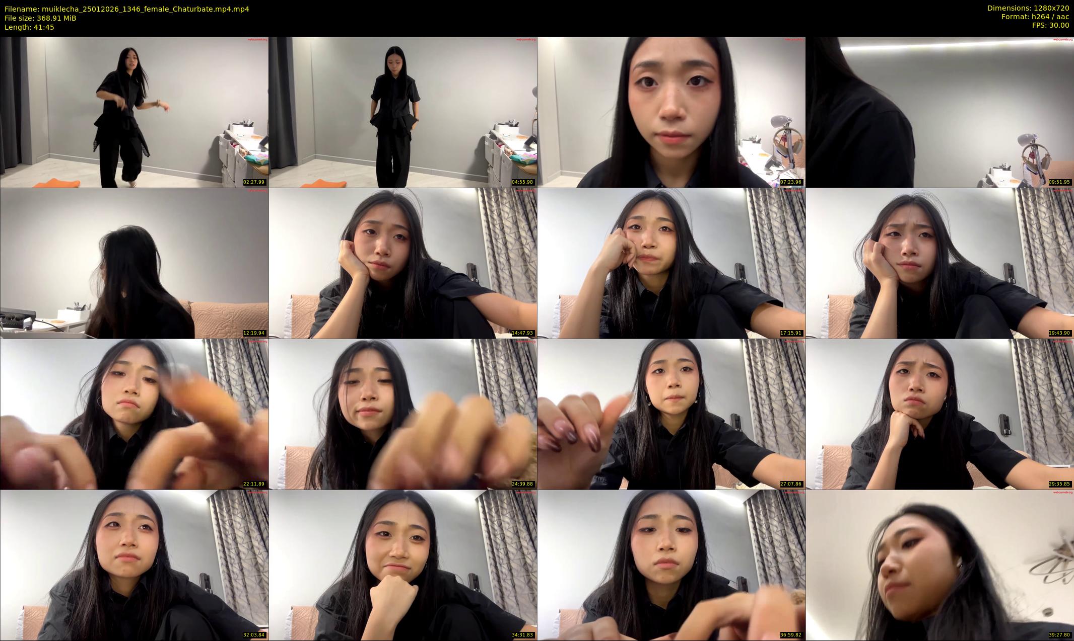 muiklecha — 42 minute Chaturbate female cam show recording, 720p, Jan 25, 2026