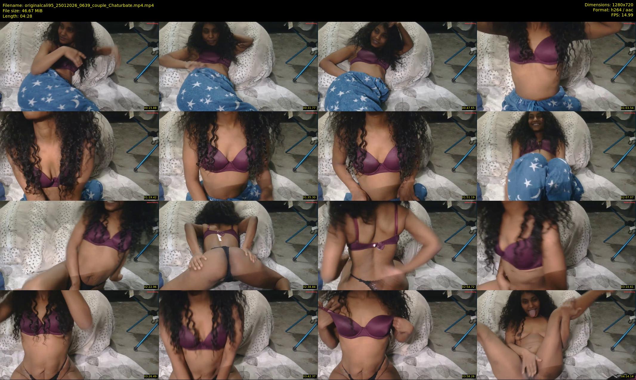 originalcali95 — 5 minute Chaturbate couple cam show recording, 720p, Jan 25, 2026
