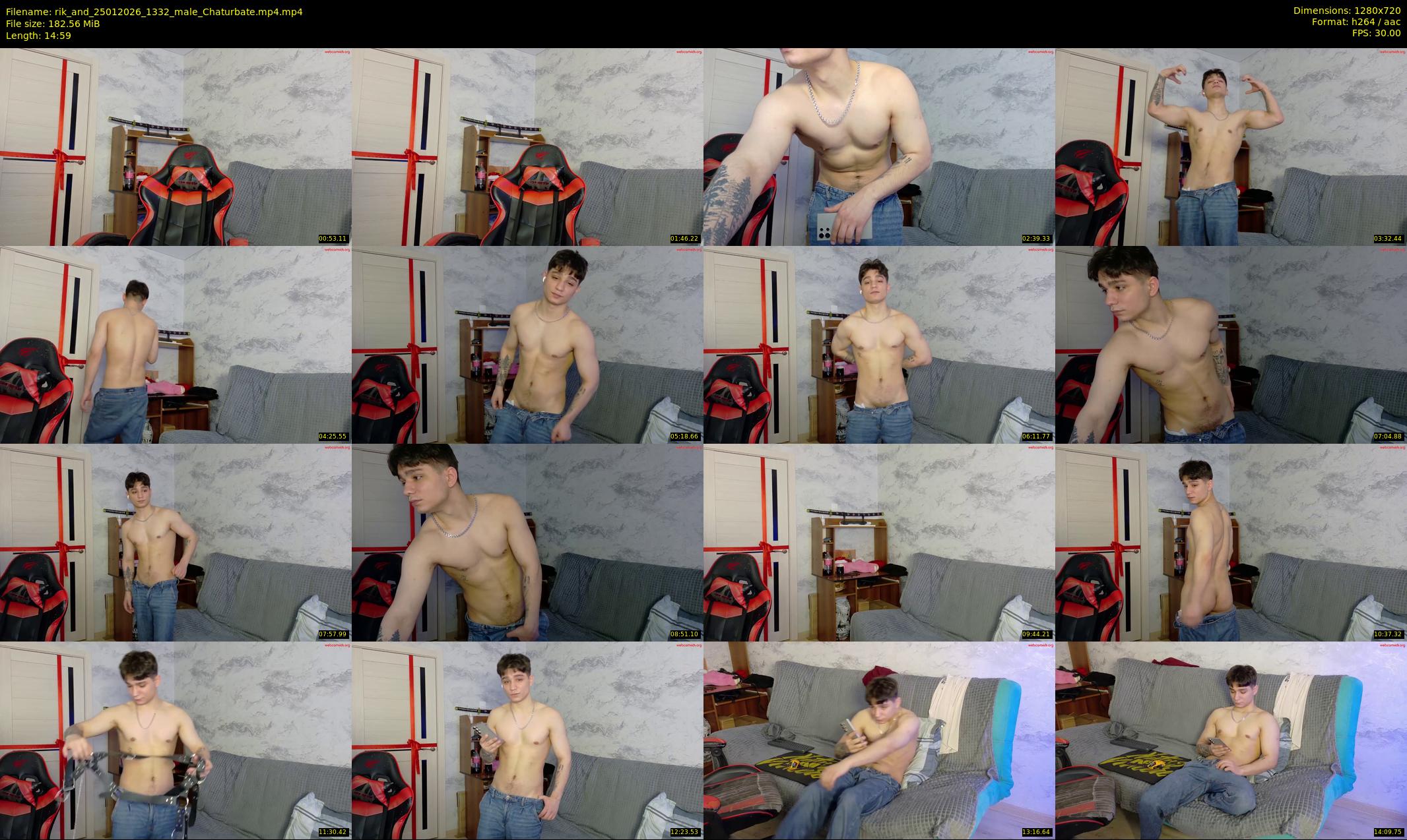 rik_and — 15 minute Chaturbate male cam show recording, 720p, Jan 25, 2026